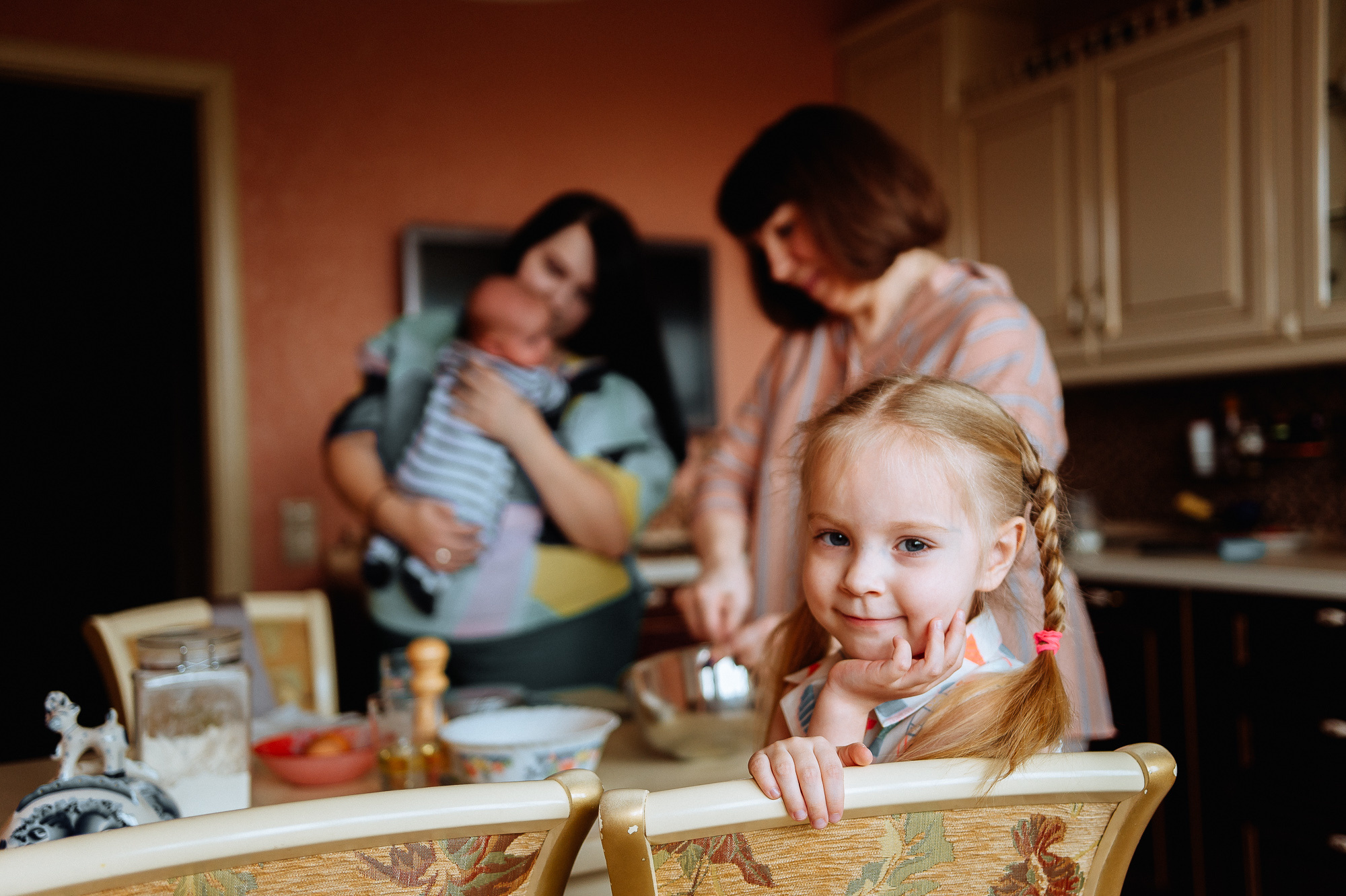 В гостях у бабушки. Семейный фотограф в г.Москве Катя Норм