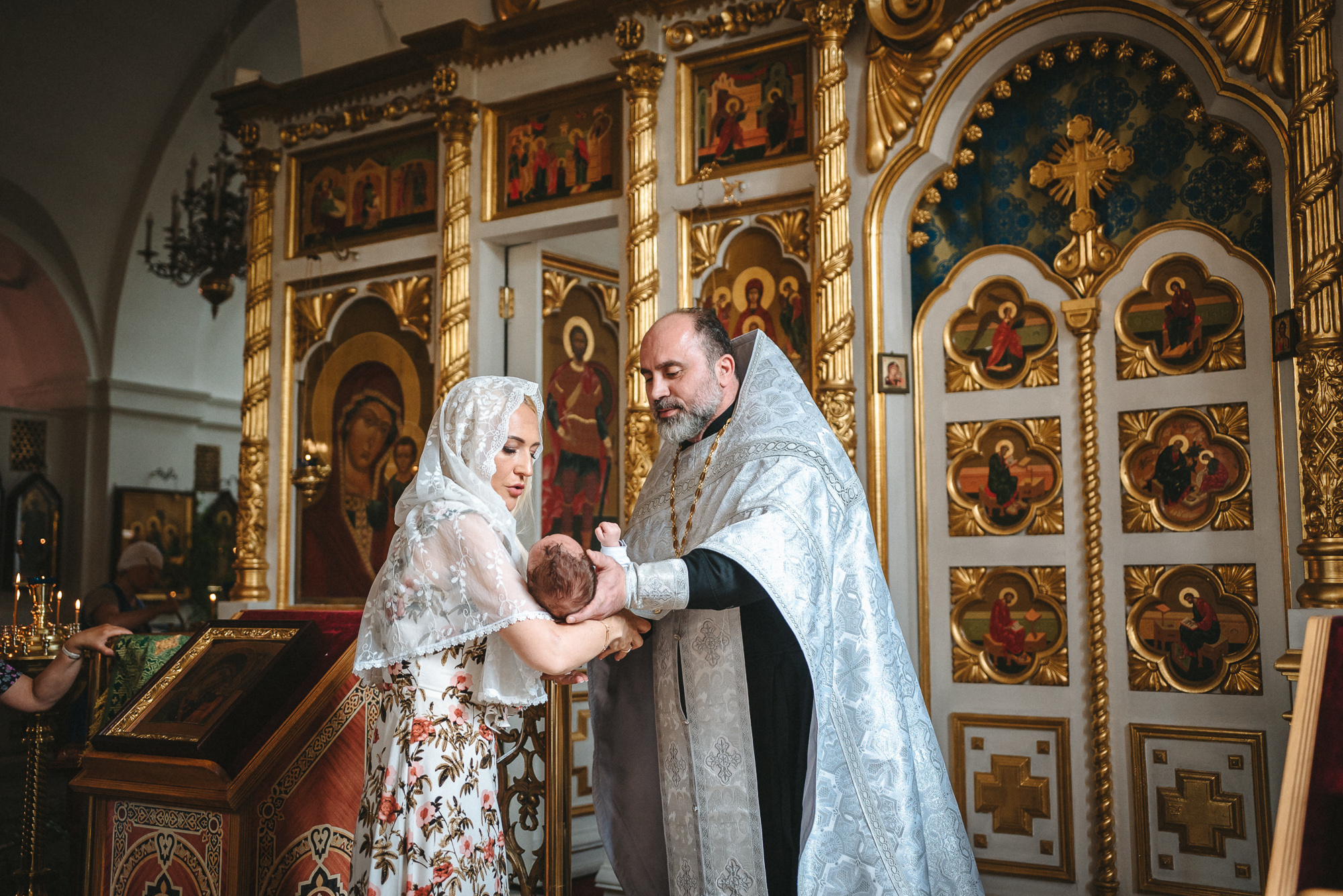 Крещение в Храме Великомученика Димитрия Солунского. Семейный фотограф в г.Москве Катя Норм