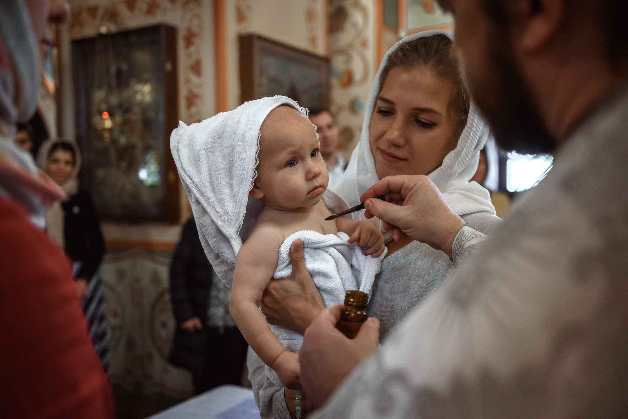 Крещение в Храме Казанской иконы Божией Матери в Котельниках. Семейный фотограф в г.Москве Катя Норм