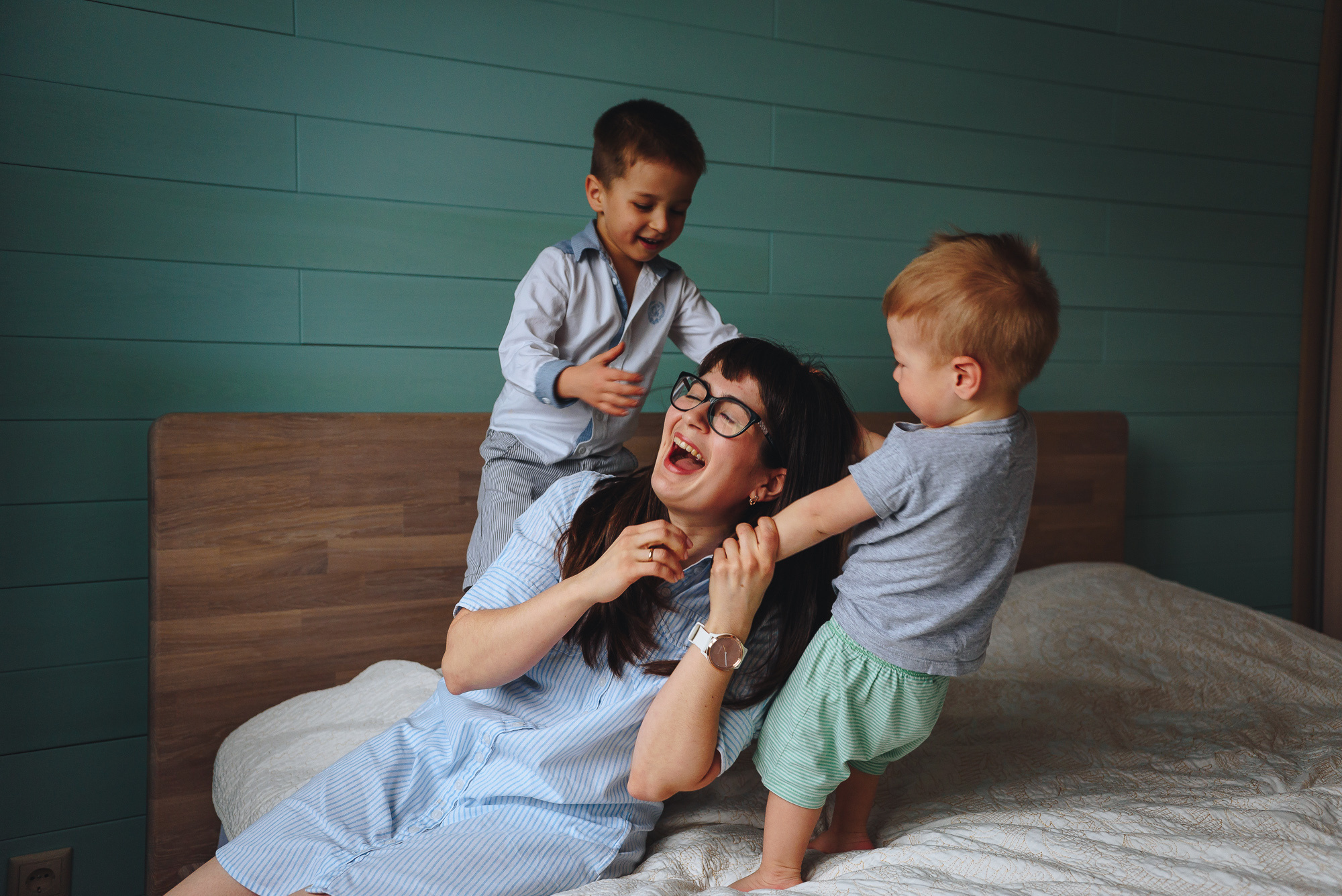 Когда все в сборе. Семейный фотограф в г.Москве Катя Норм