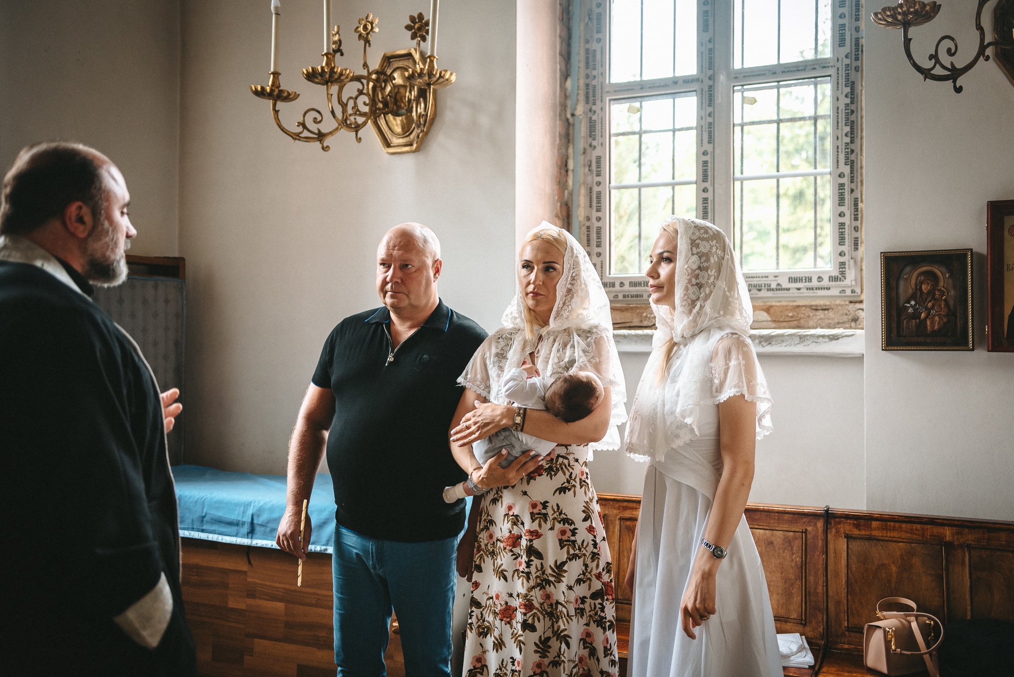 Крещение в Храме Великомученика Димитрия Солунского. Семейный фотограф в г.Москве Катя Норм