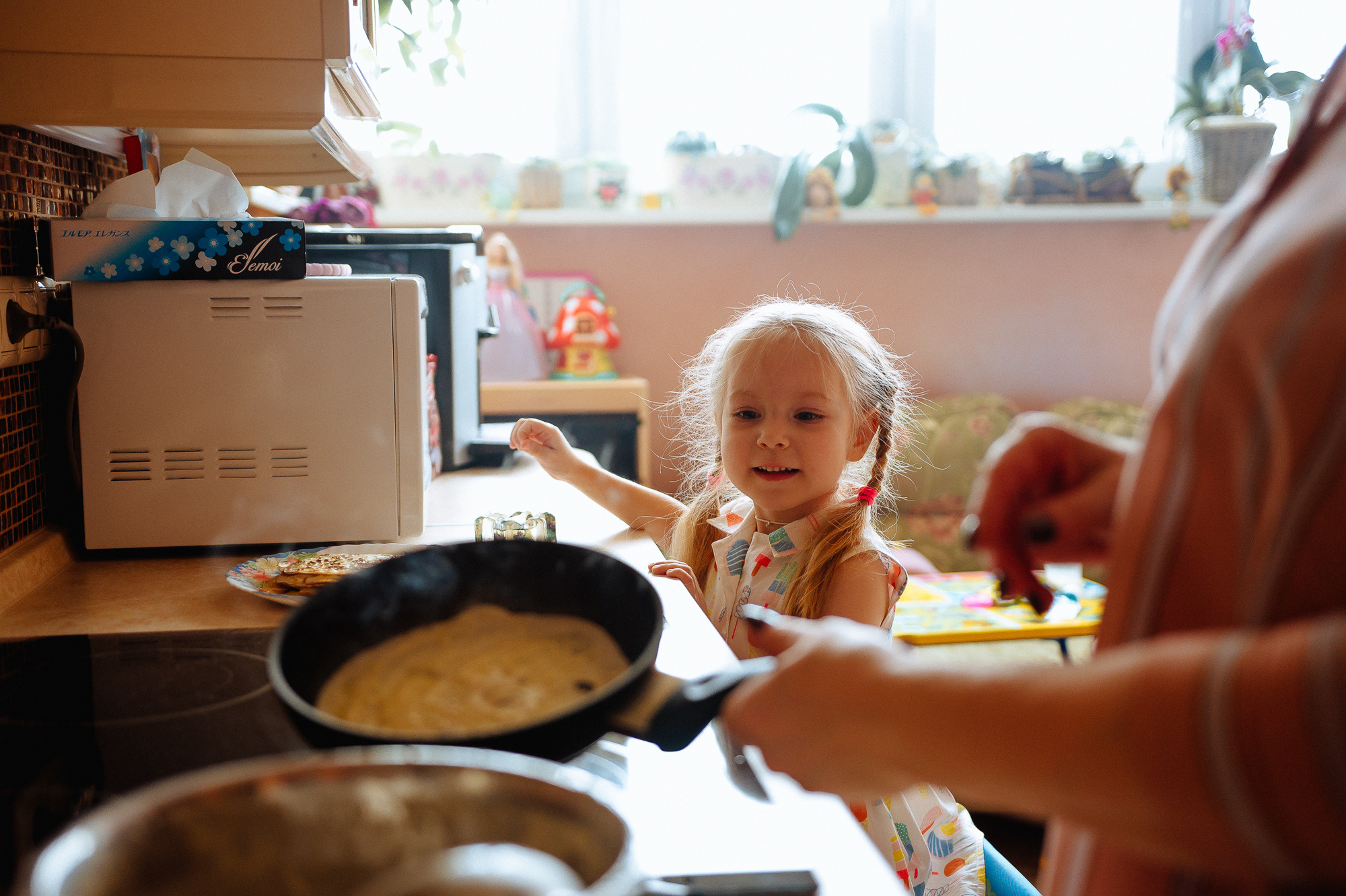 В гостях у бабушки. Семейный фотограф в г.Москве Катя Норм