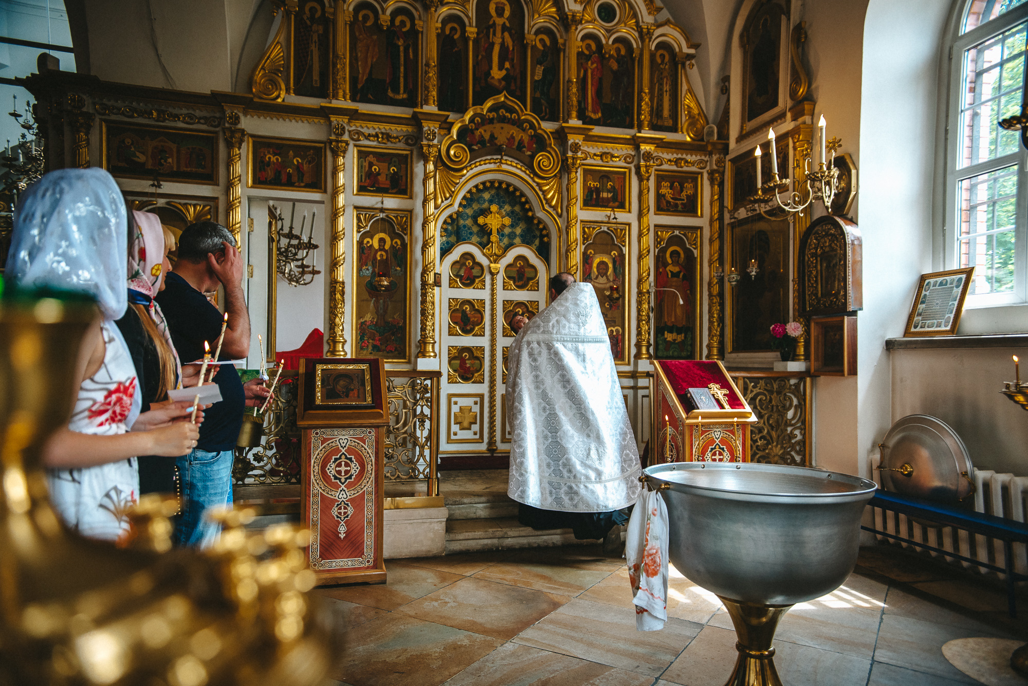 Крещение в Храме Великомученика Димитрия Солунского. Семейный фотограф в г.Москве Катя Норм