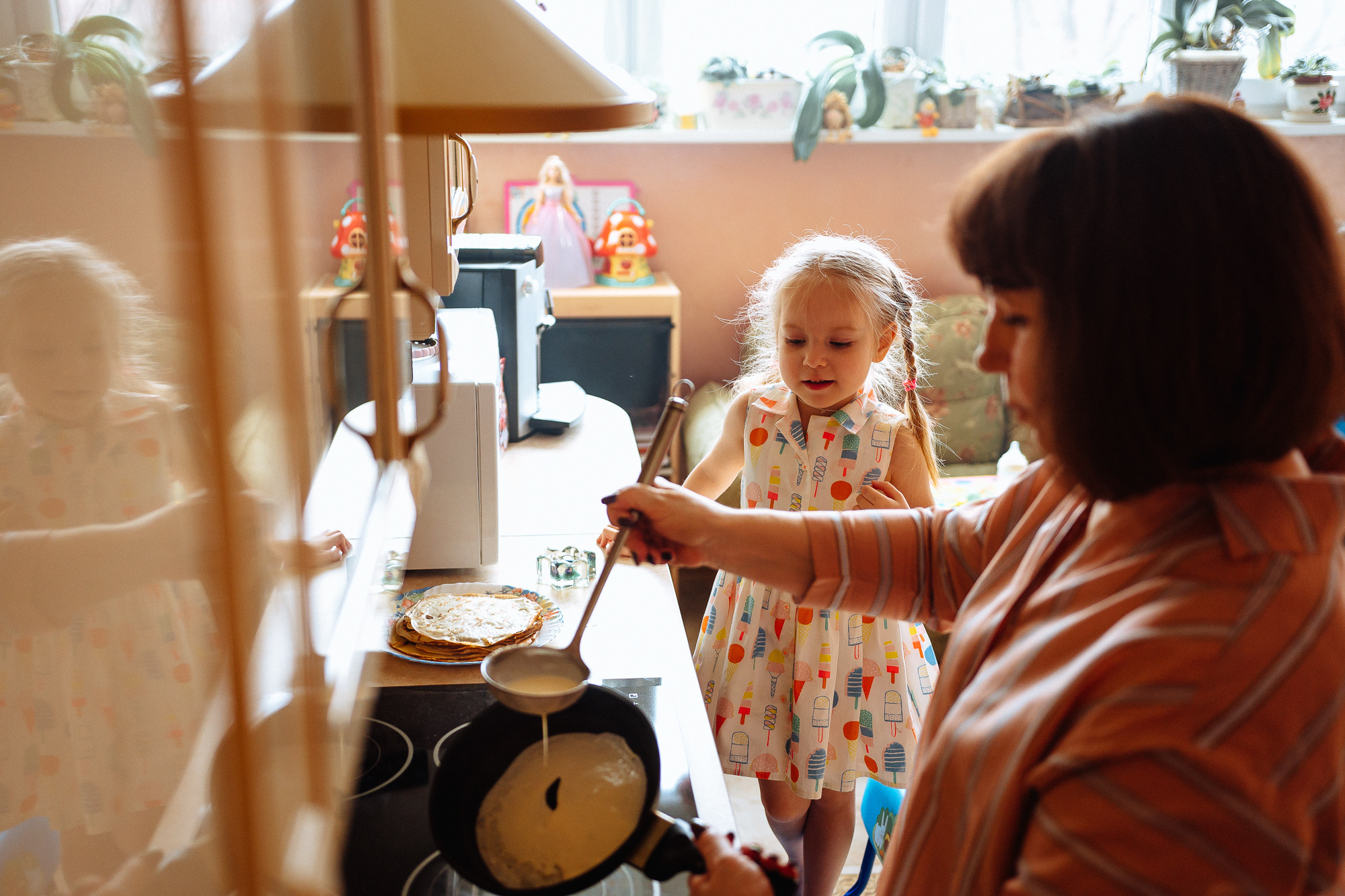 В гостях у бабушки. Семейный фотограф в г.Москве Катя Норм