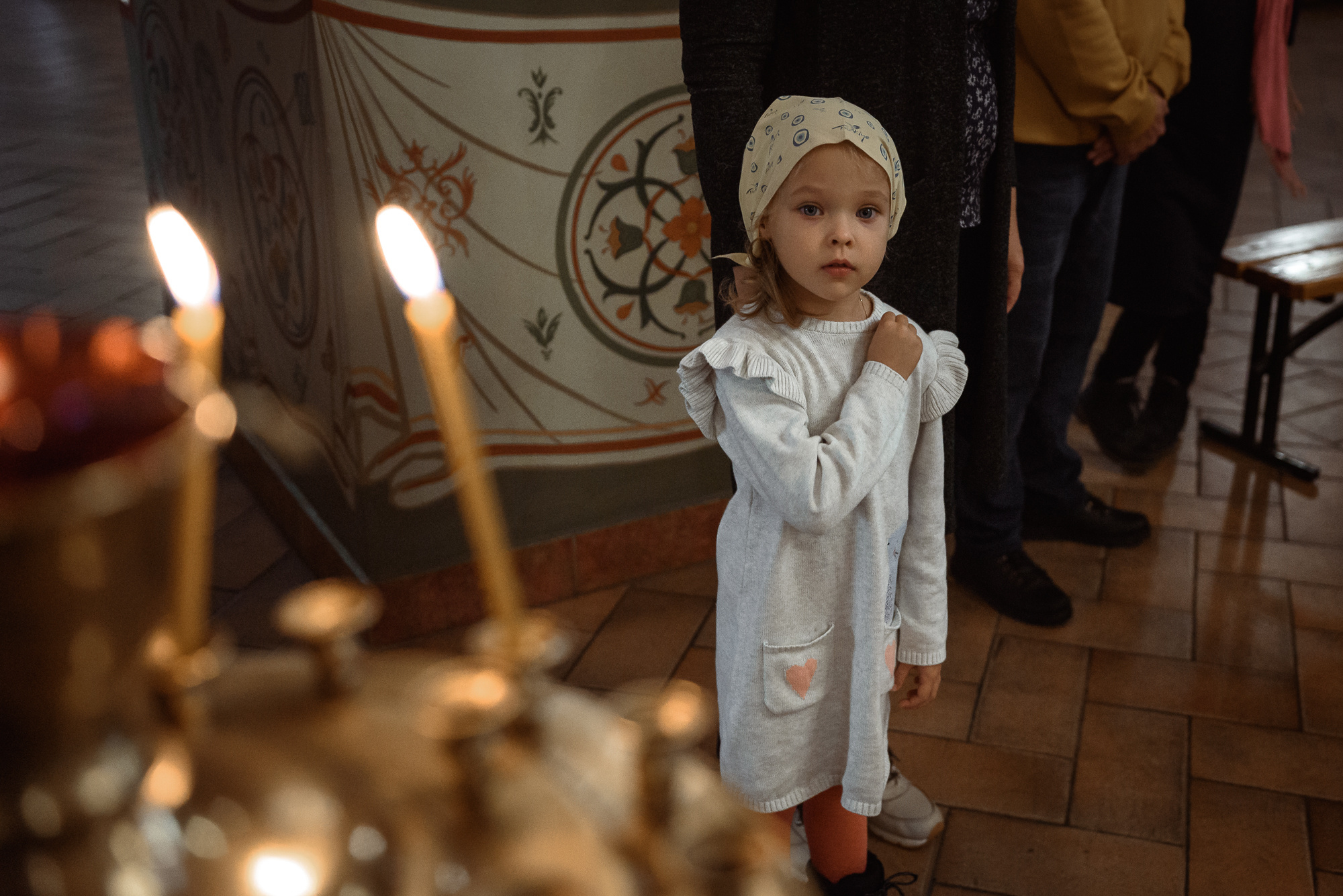 Крещение в Храме Казанской иконы Божией Матери в Котельниках. Семейный фотограф в г.Москве Катя Норм