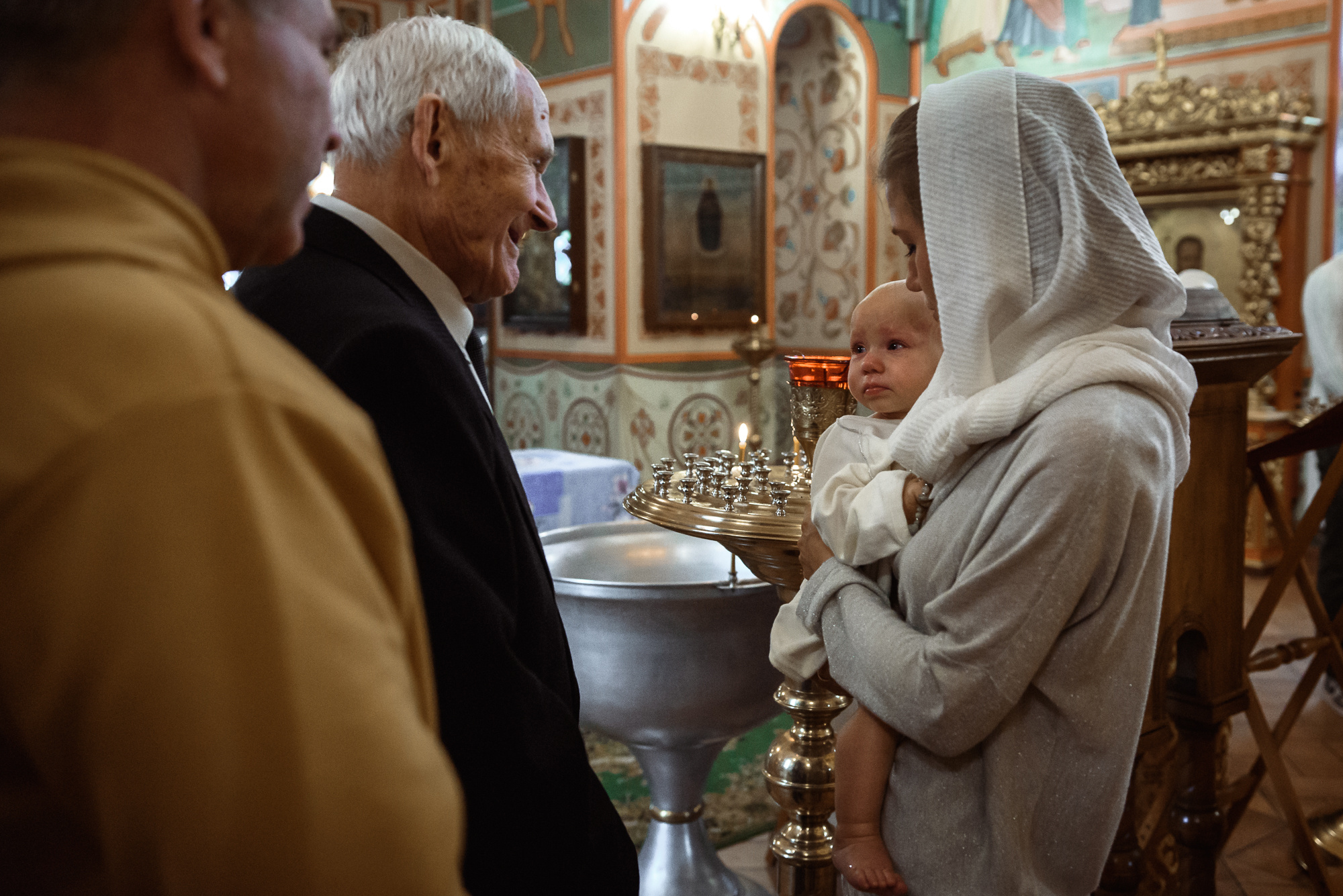 Крещение в Храме Казанской иконы Божией Матери в Котельниках. Семейный фотограф в г.Москве Катя Норм