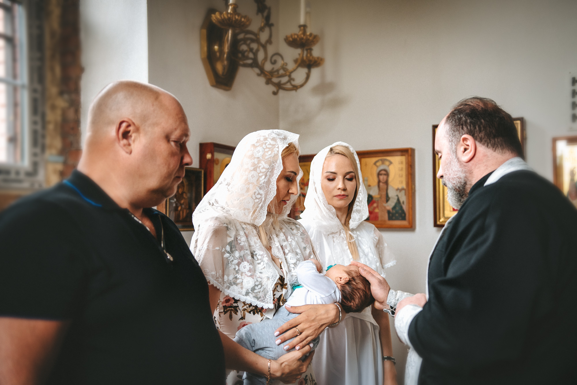 Крещение в Храме Великомученика Димитрия Солунского. Семейный фотограф в г.Москве Катя Норм