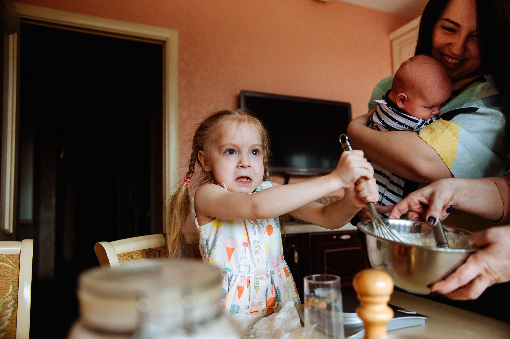 В гостях у бабушки. Семейный фотограф в г.Москве Катя Норм