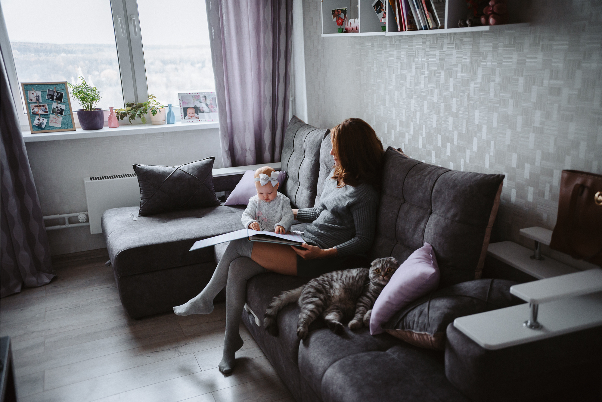 Мирославушка с мамой. Семейный фотограф в г.Москве Катя Норм