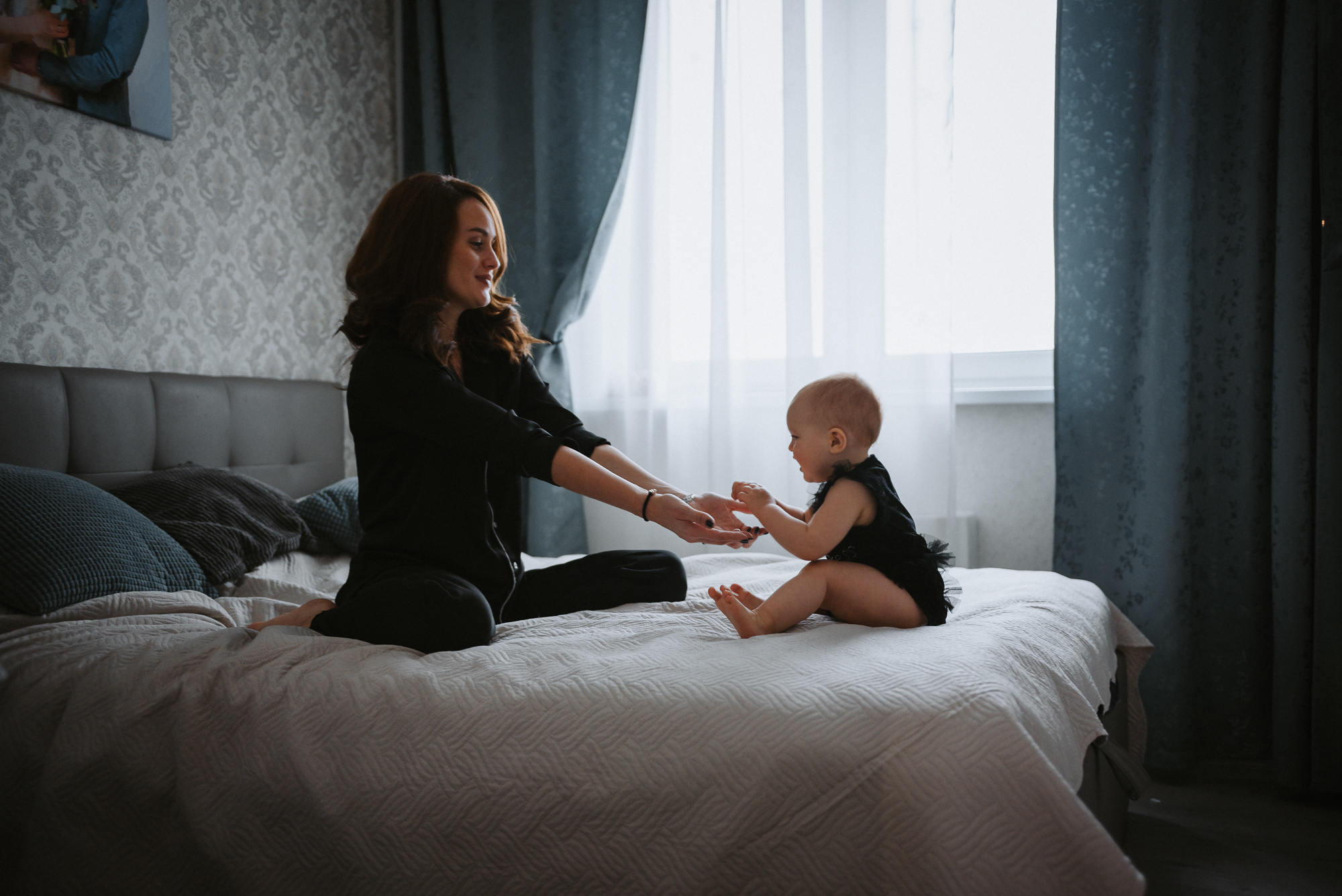 Мирославушка с мамой. Семейный фотограф в г.Москве Катя Норм