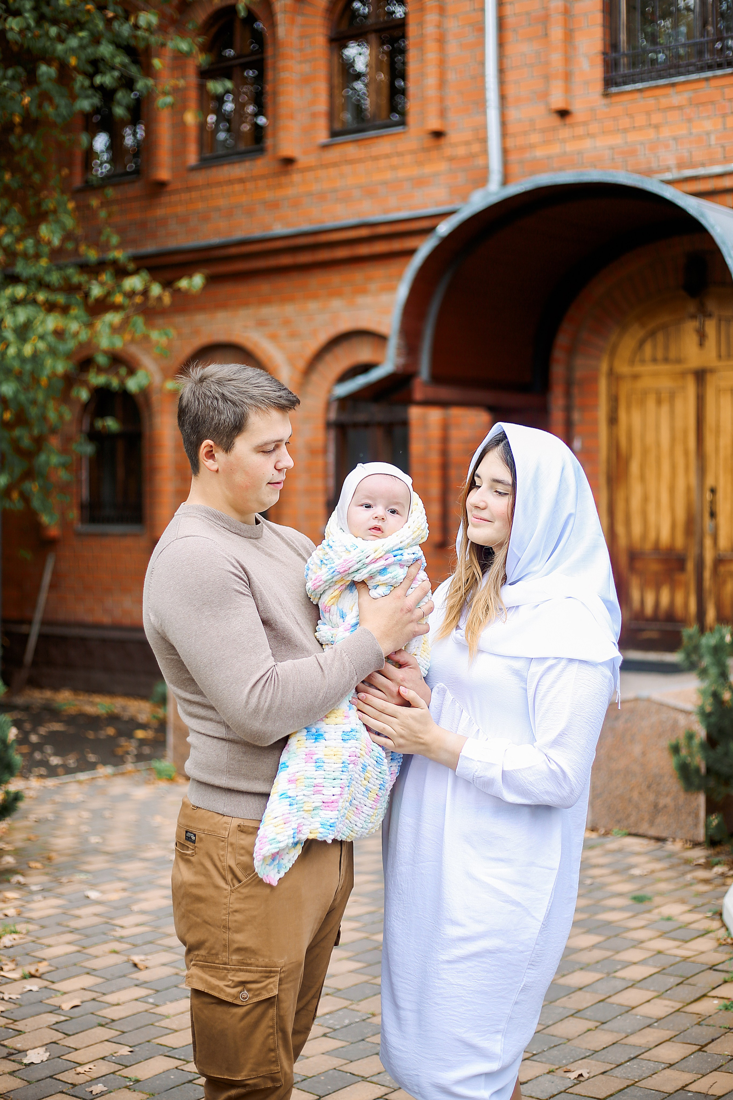 Крещение в Храме Святой Троицы Сходня. Фотограф Анастасия Залевская