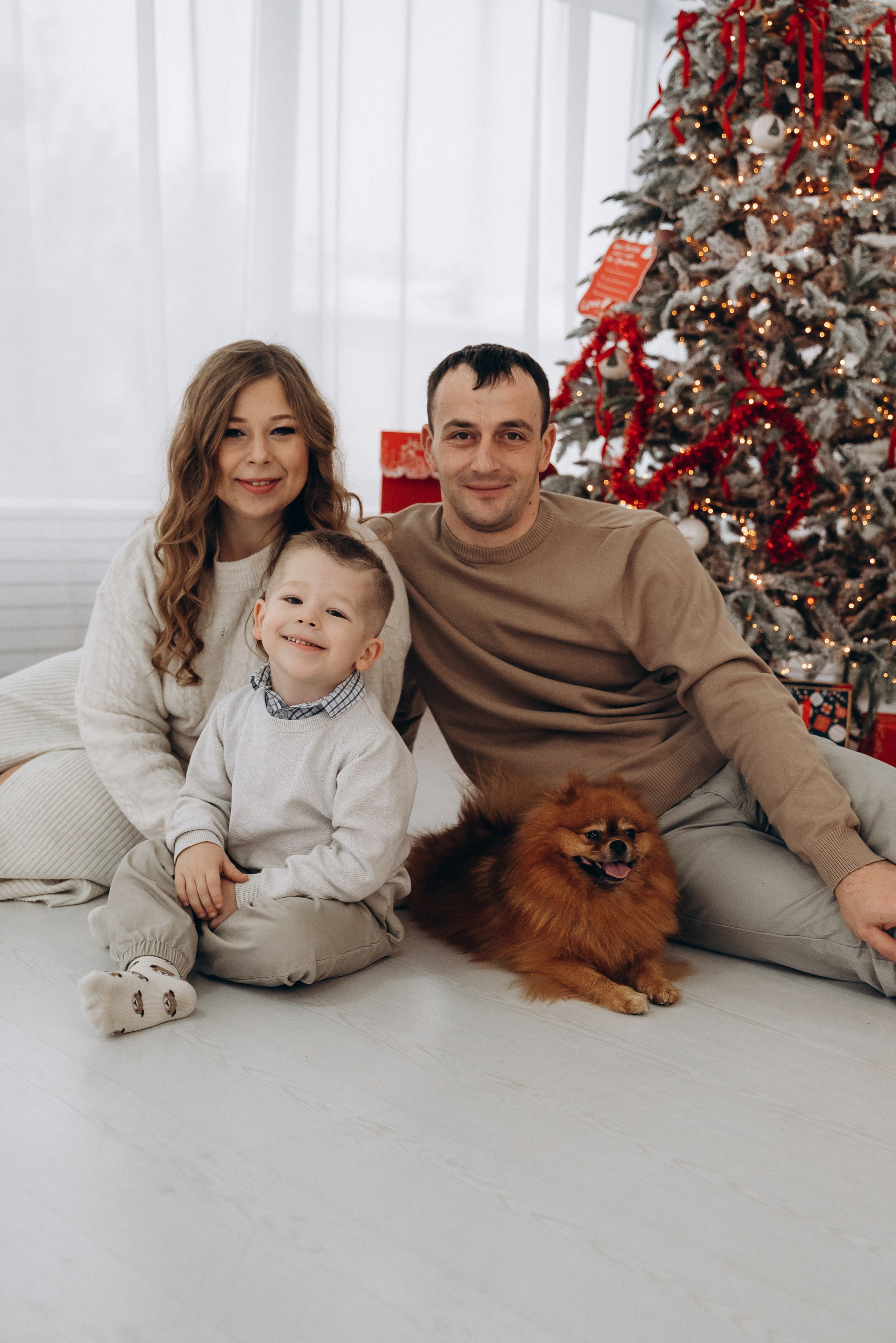 Новогодняя для Веры. Семейный фотограф в Минске Дарья Дреко