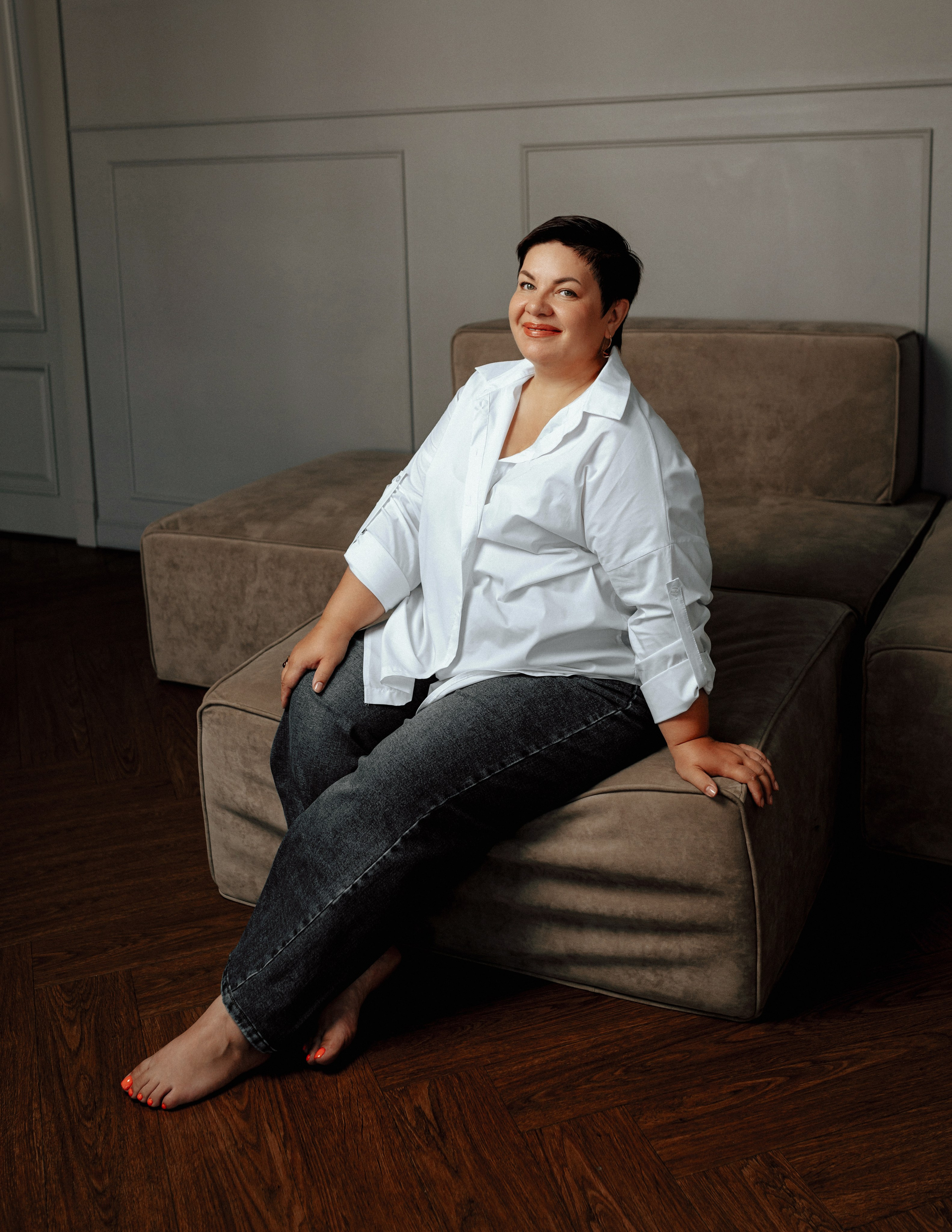 Индивидуальная фотосессия в студии. Фотограф Ким Наталья в Красноярске