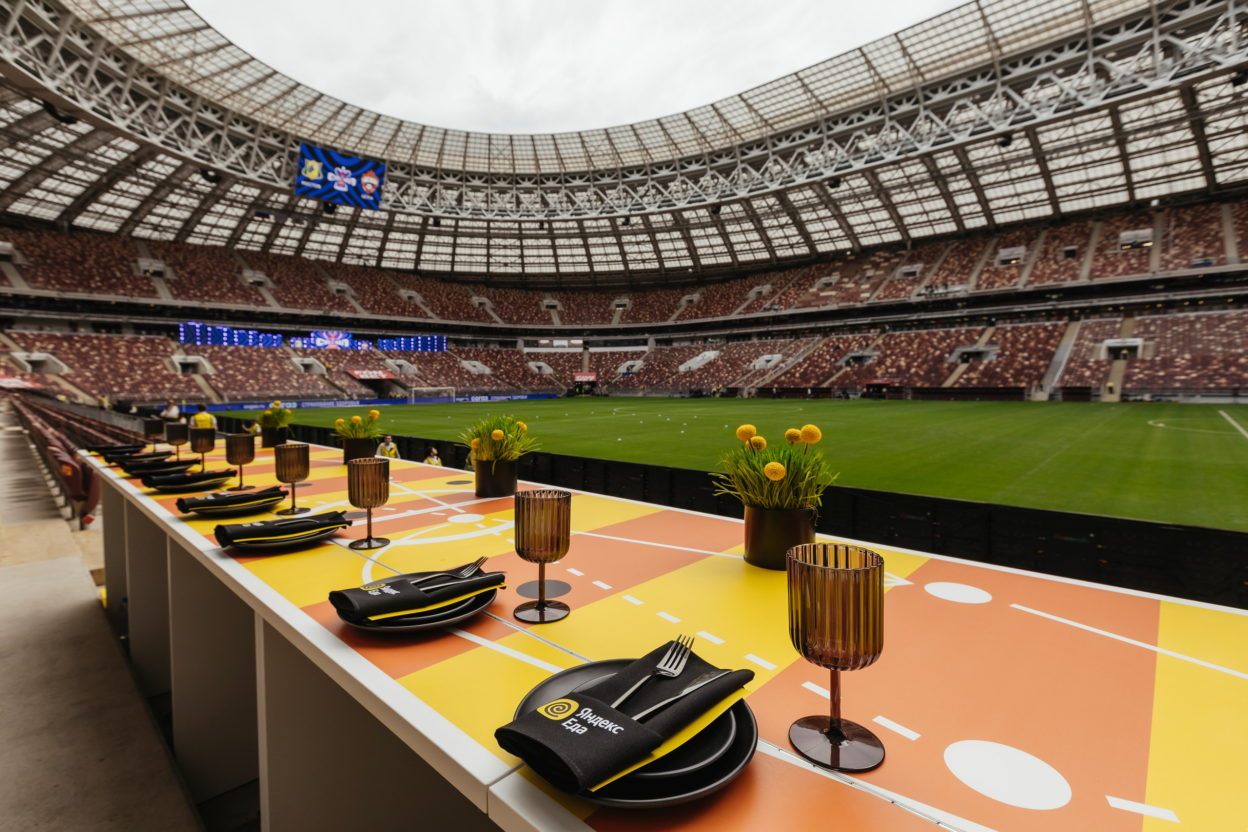 Яндекс Еда x Burger King На финале кубка России по футболу. Репортажный, event, концертный и backstage фотограф из Москвы Виталий Кривцов