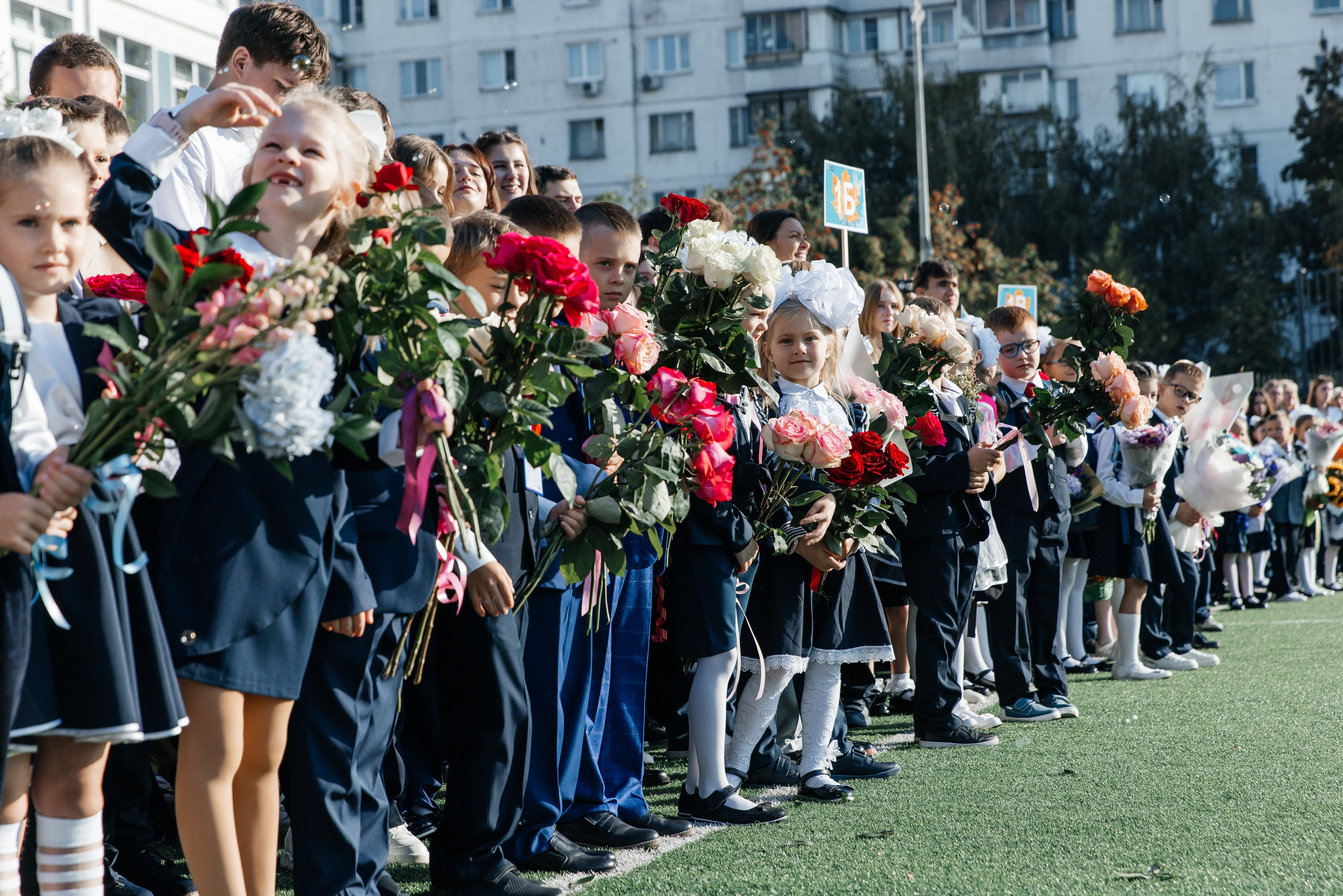 1 сентября 1 класс. Фотограф Москва Шептаев Артём