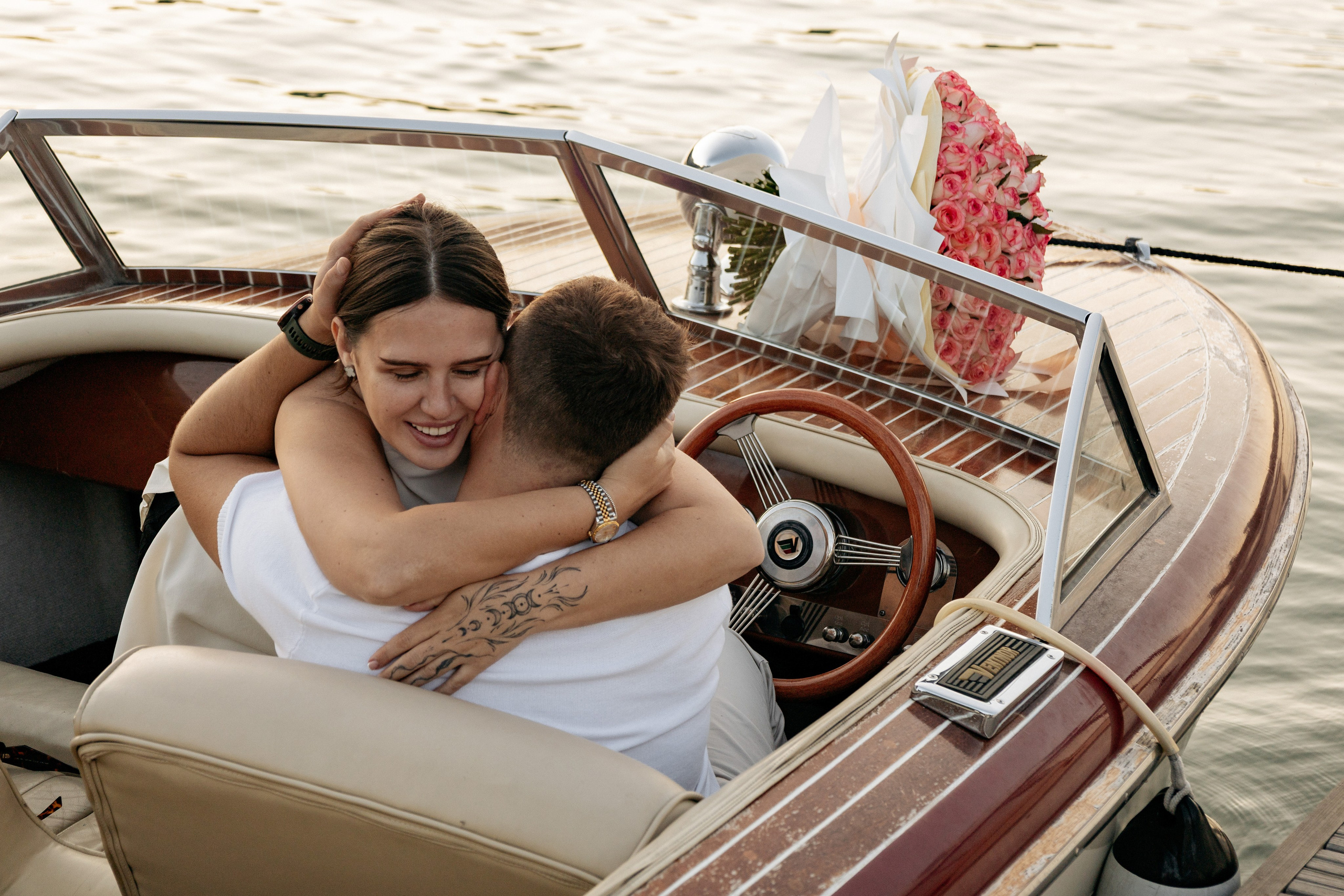 Творческий подход к съемке love story на воде