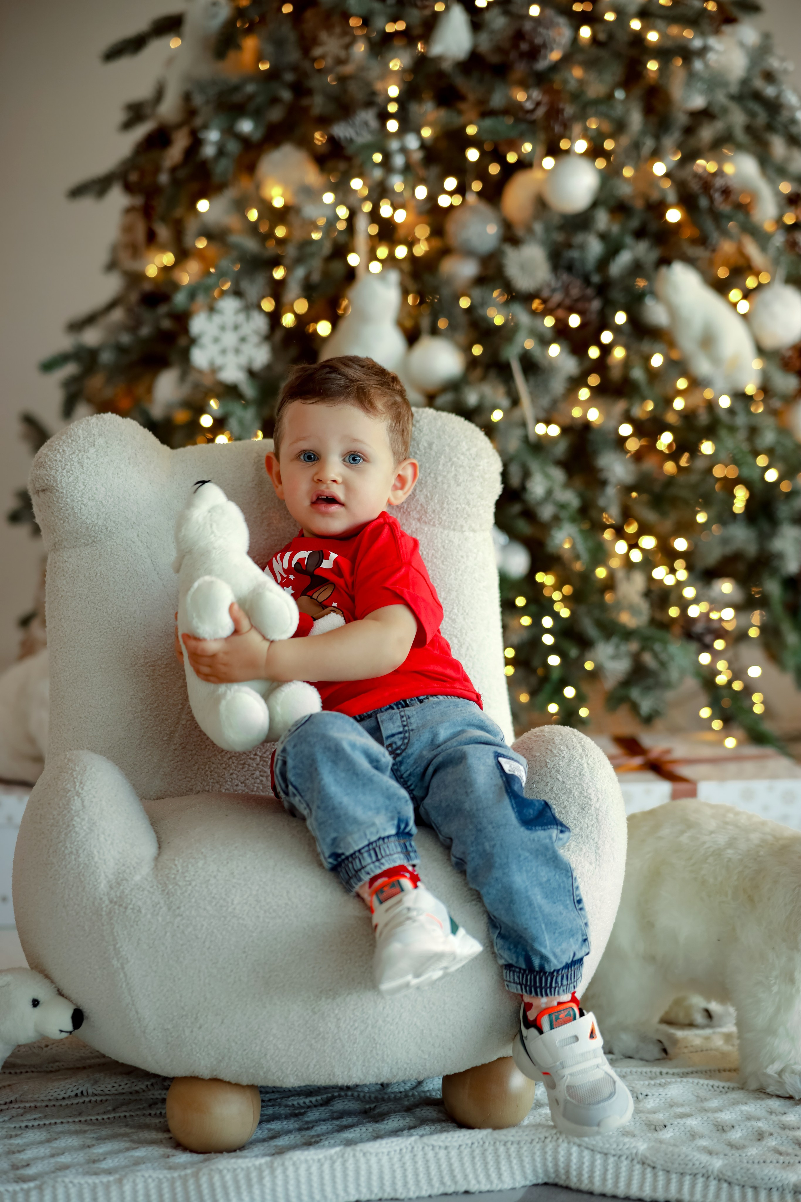 Яркий Новый год в семье Льва. Фотограф в Санкт-Петербурге Знаменская Ирина