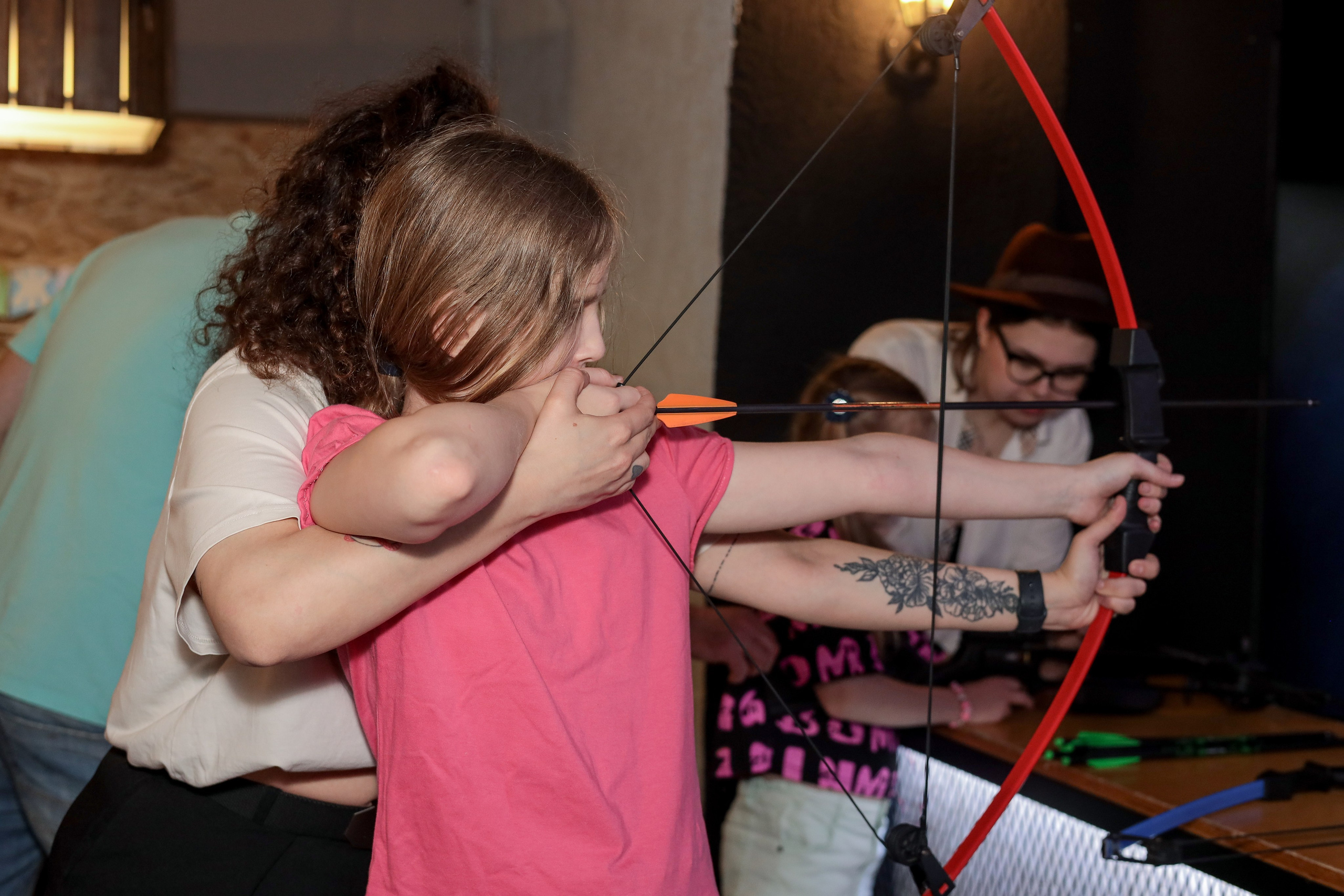 День рождение в стрелковом клубе. Фотограф Надршина Лилия