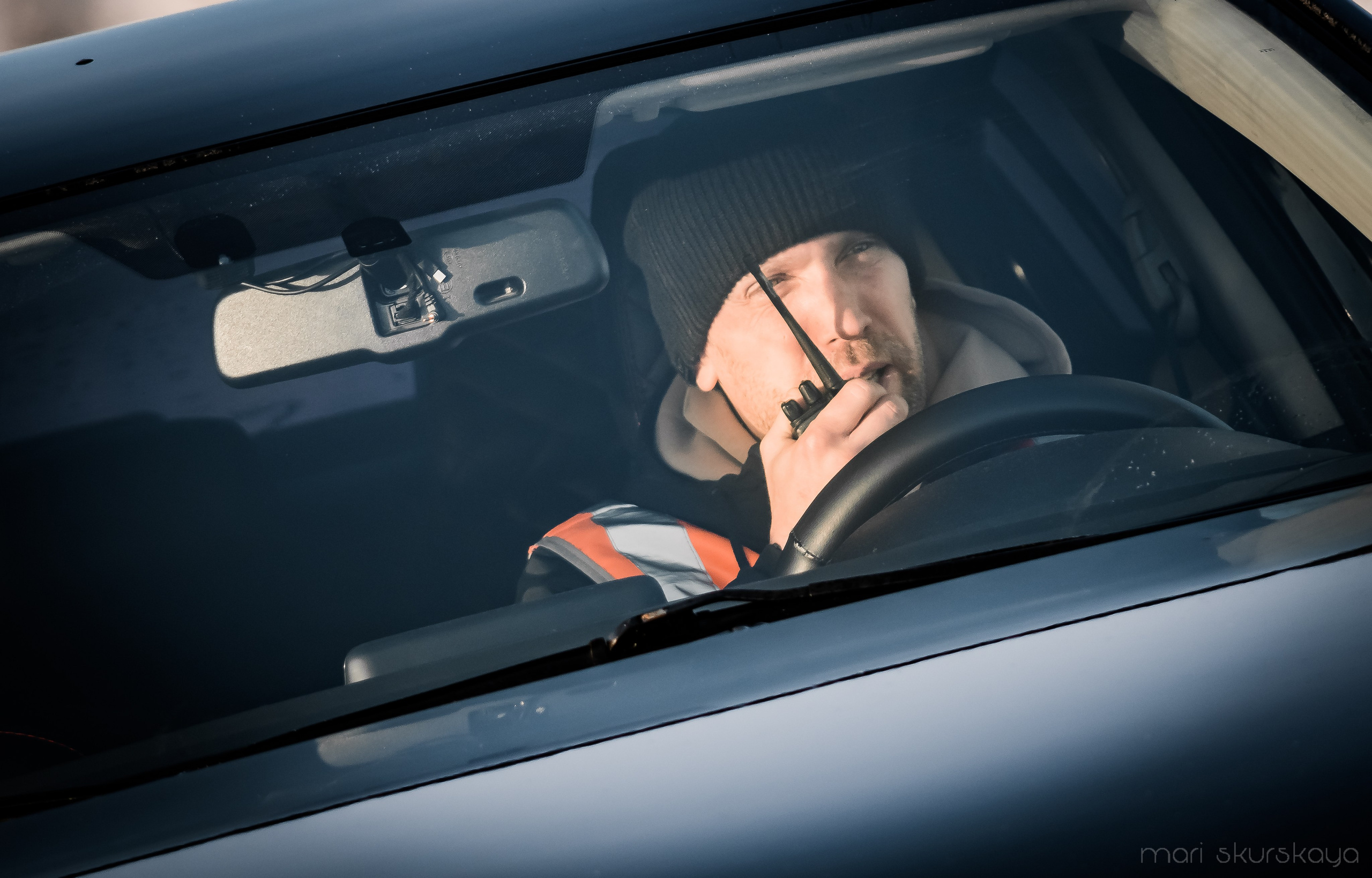 Контраварийная практика вождения автомобиля. Мотофотограф в Санкт-Петербурге Мария Скурская