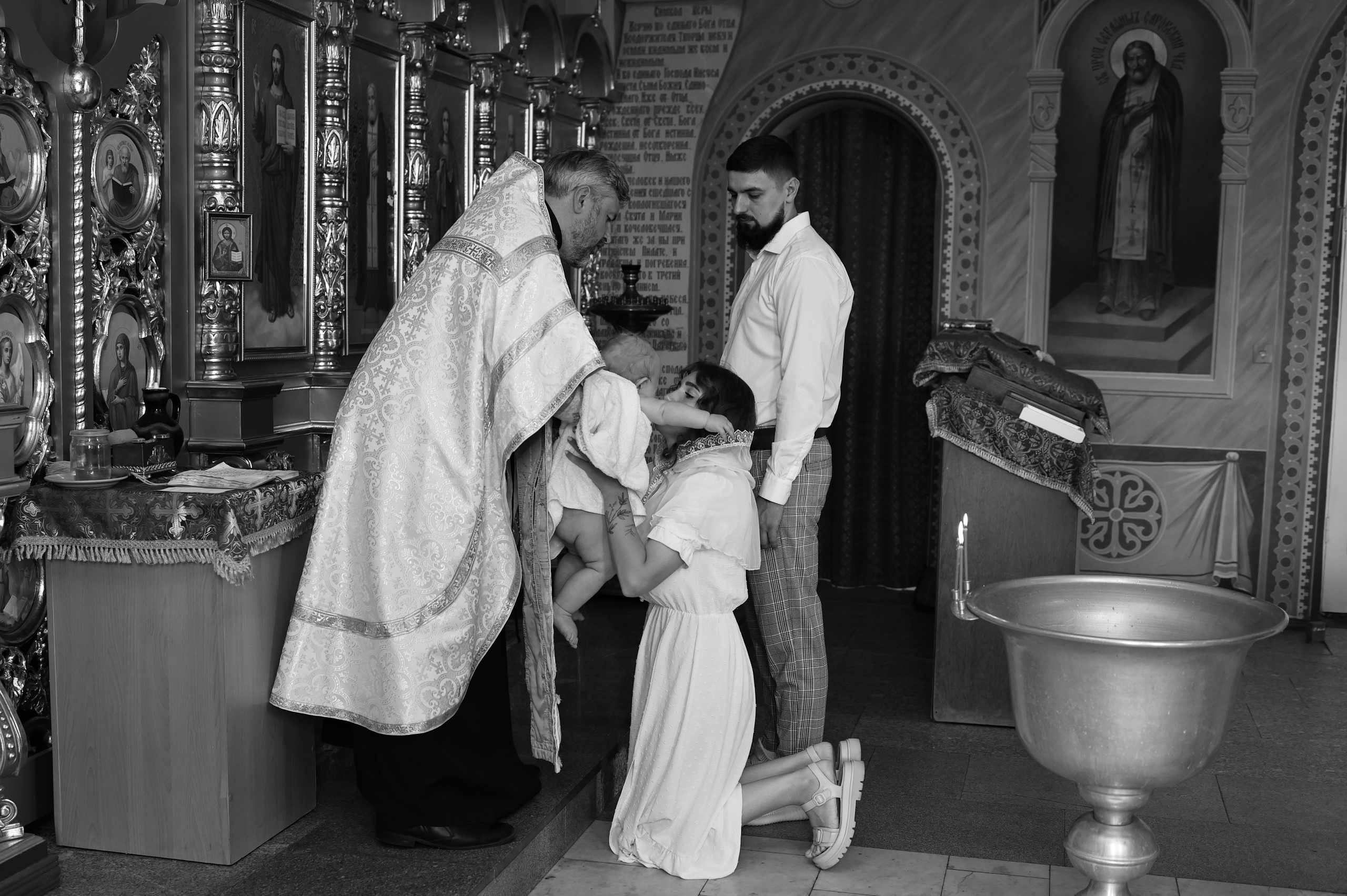 Крещение Варвары. Свадебный и семейный фотограф в Воронеже Ксения Воротникова