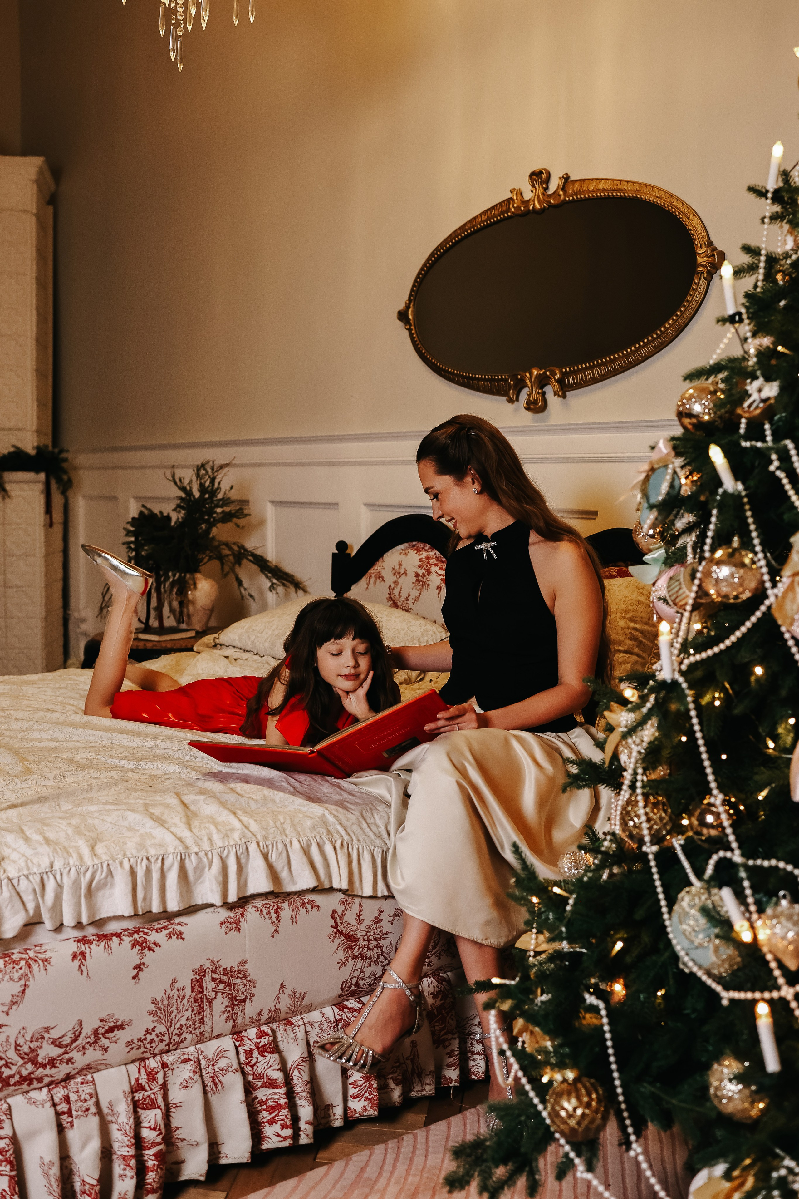 Новогодняя история Людмилы и Полины. Свадебный и семейный фотограф в Воронеже Ксения Воротникова