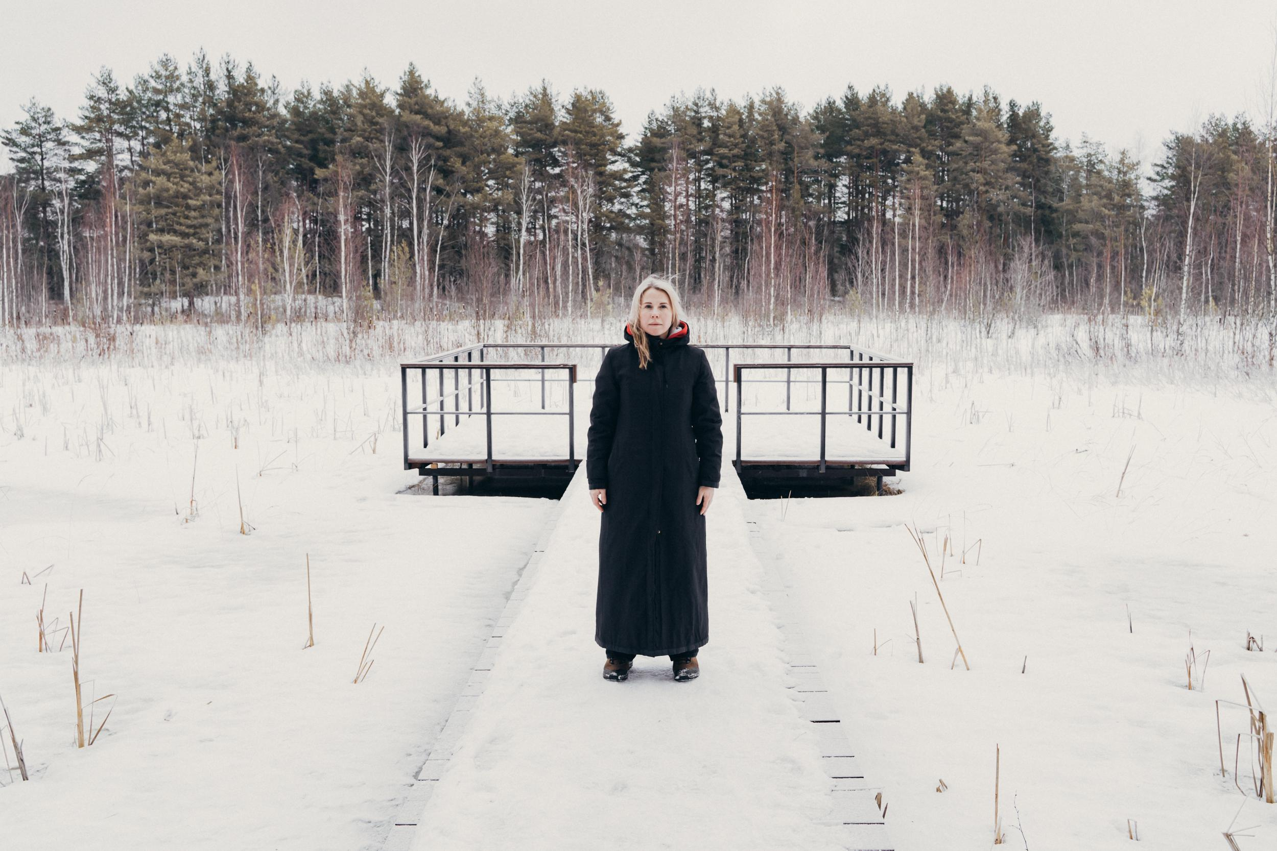 Съемка на Сестрорецком болоте. Фотограф Анастасия Арланцева