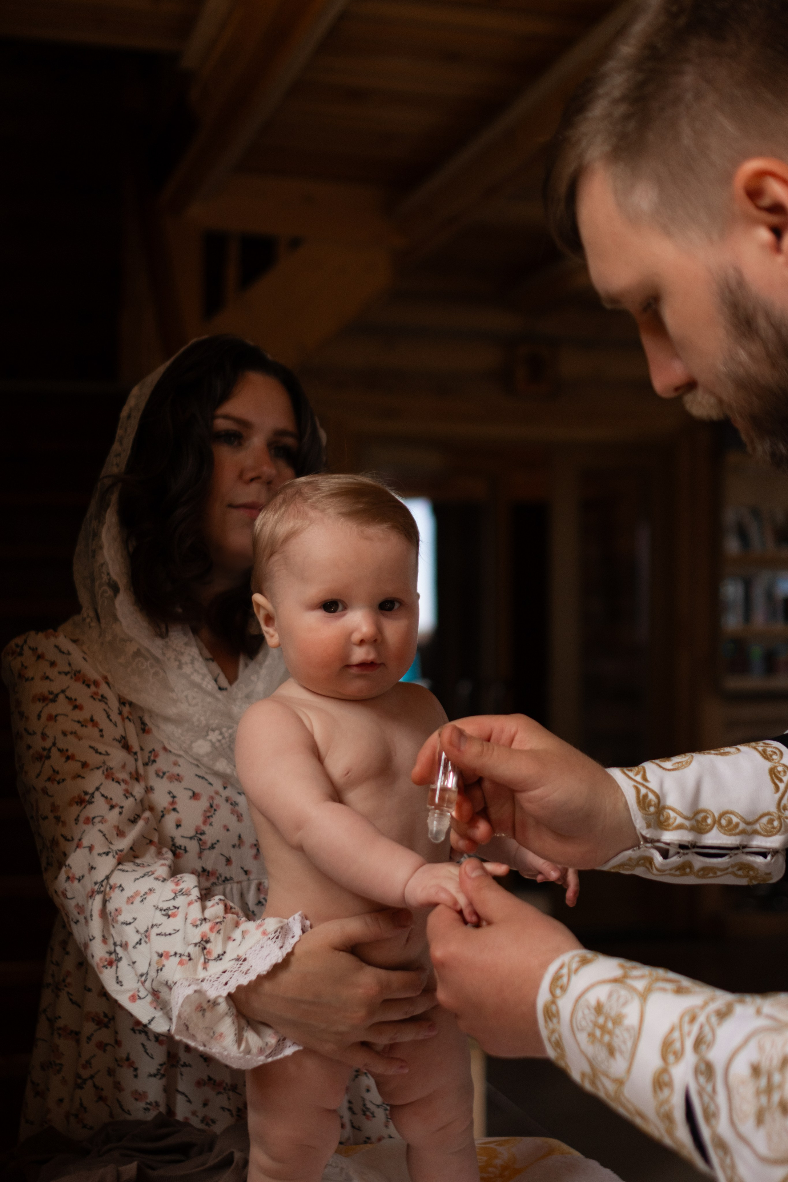 Крещение Максима. Семейный фотограф в Санкт-Петербурге Дарья Косянчук