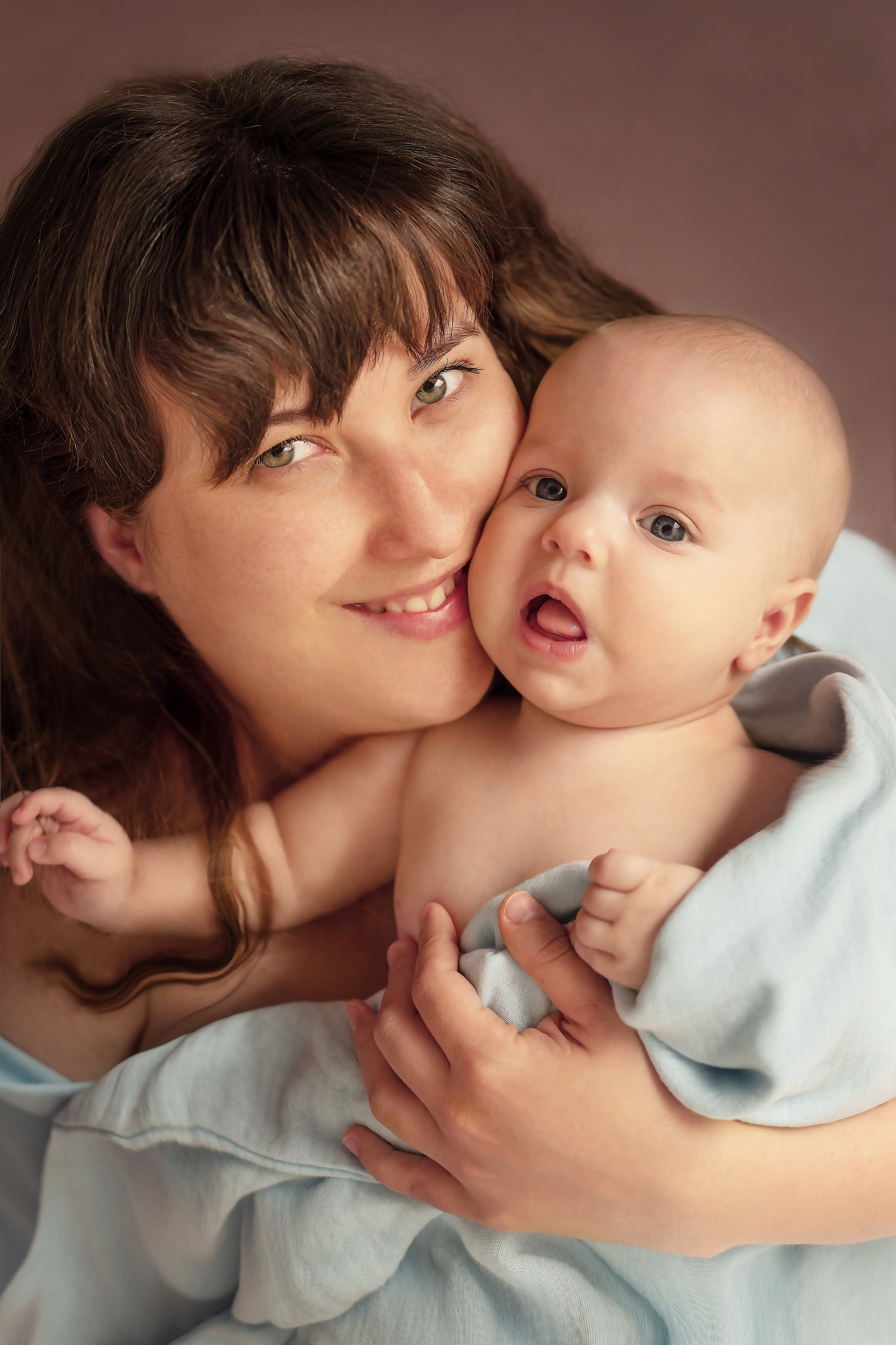 Съемка с младенцем в Красногорске. Фотограф Ольга Чувалдина Москва