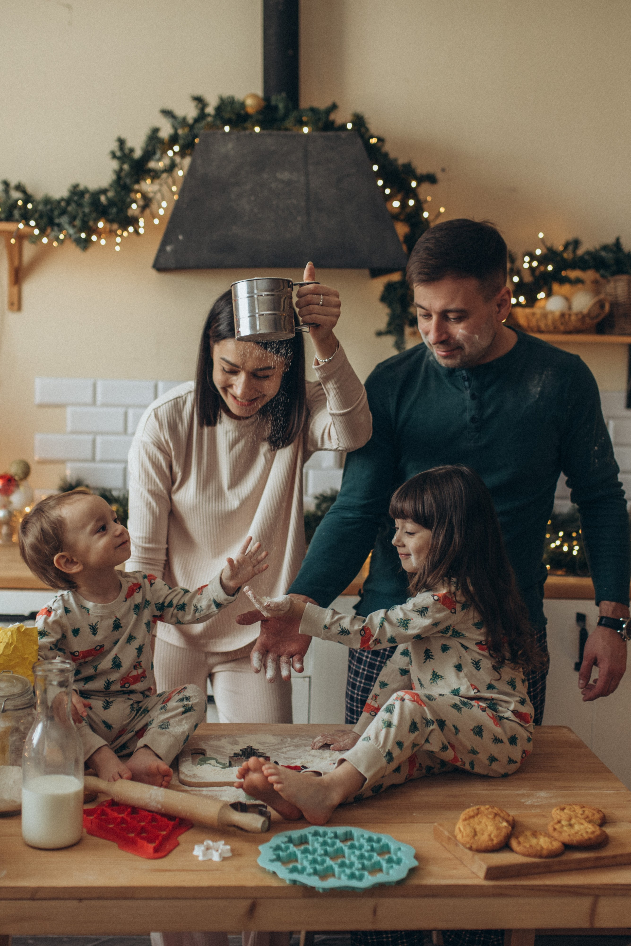 Мария, Жени и детишки. Веселый новый год. Семейный фотограф в Москве Екатерина Север