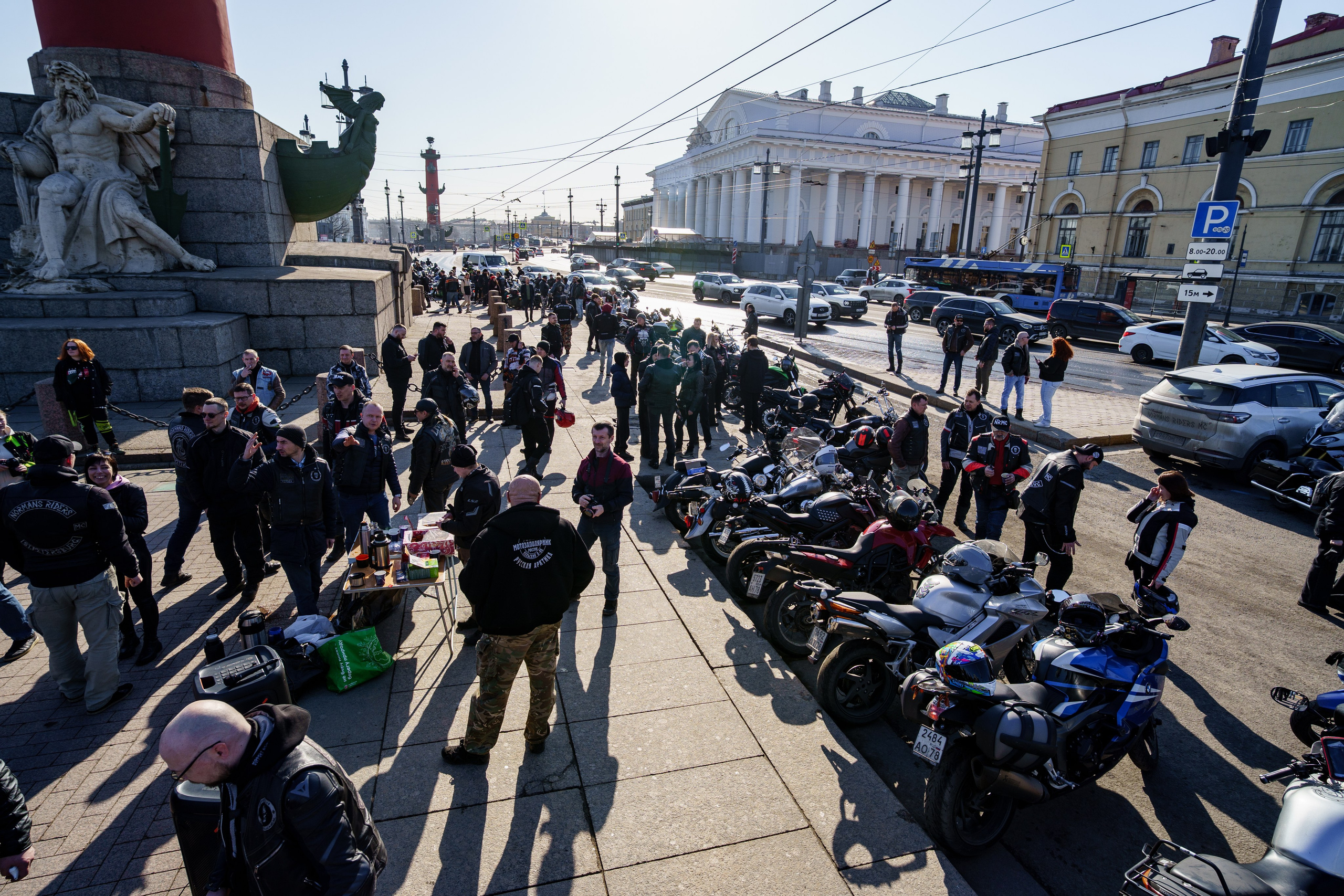 Прохват мотоклуба Norman Riders ч.1. Концертный и репортажный фотограф в Санкт-Петербурге Слава Пахомов