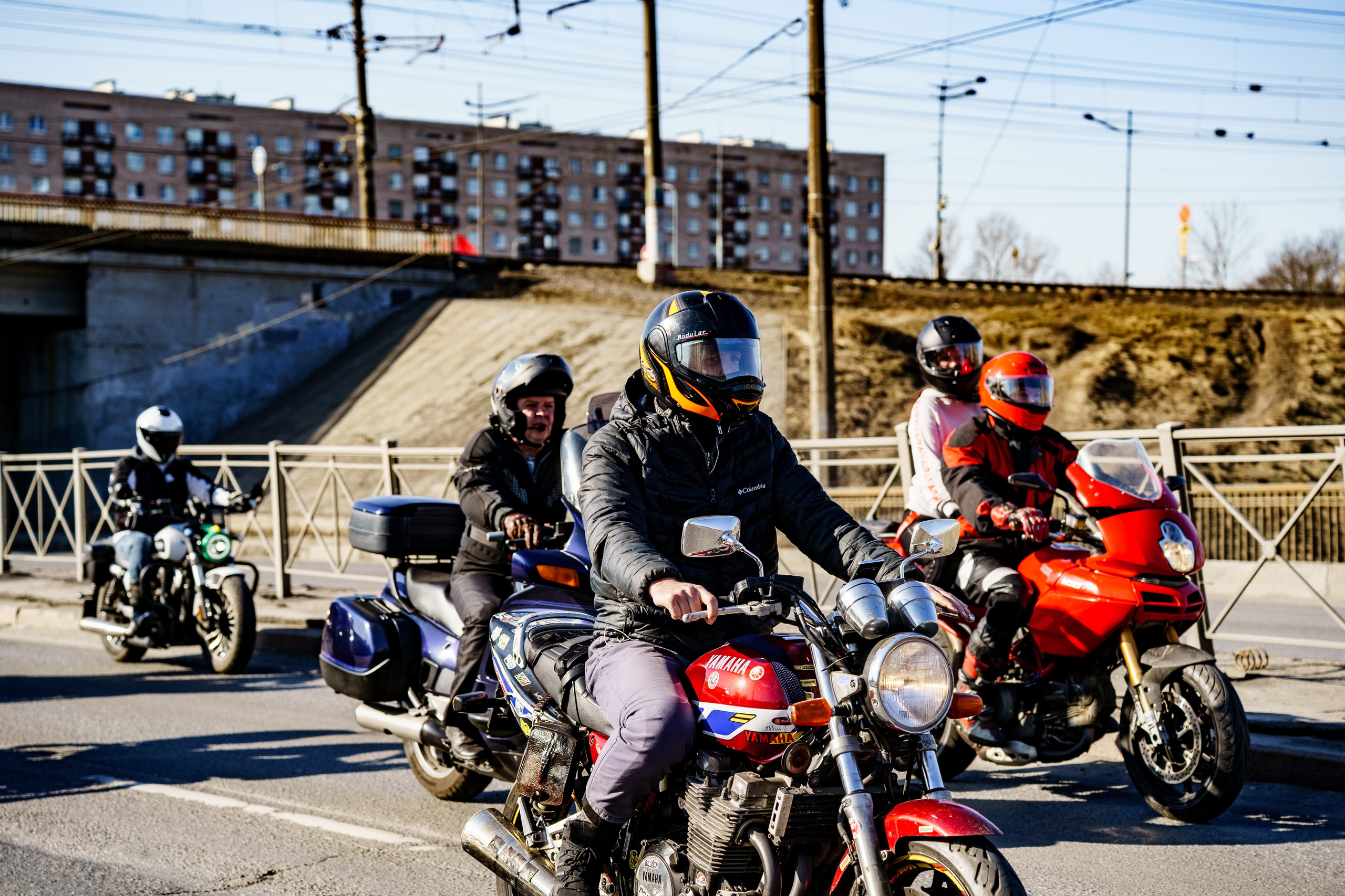Прохват мотоклуба Norman Riders ч.1. Концертный и репортажный фотограф в Санкт-Петербурге Слава Пахомов