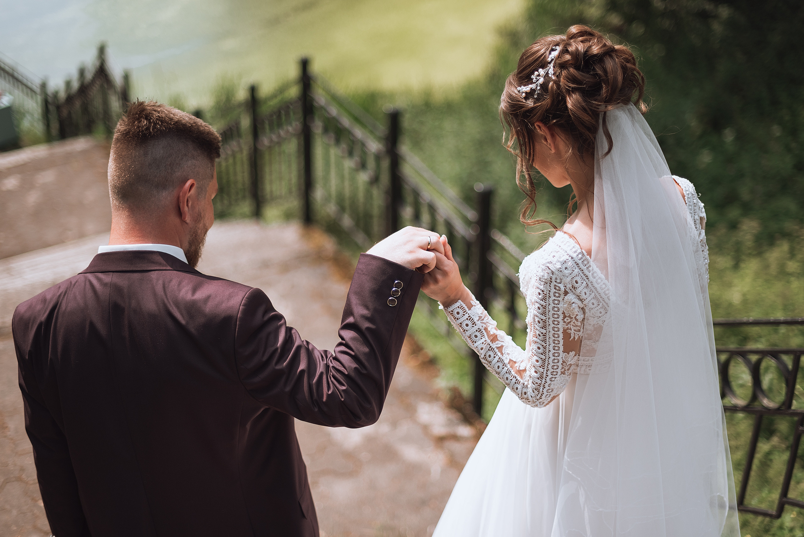 Свадебная фотосессия Ани и Андрея в Валуево. Свадебный и индивидуальный фотограф Никита Роут | Москва