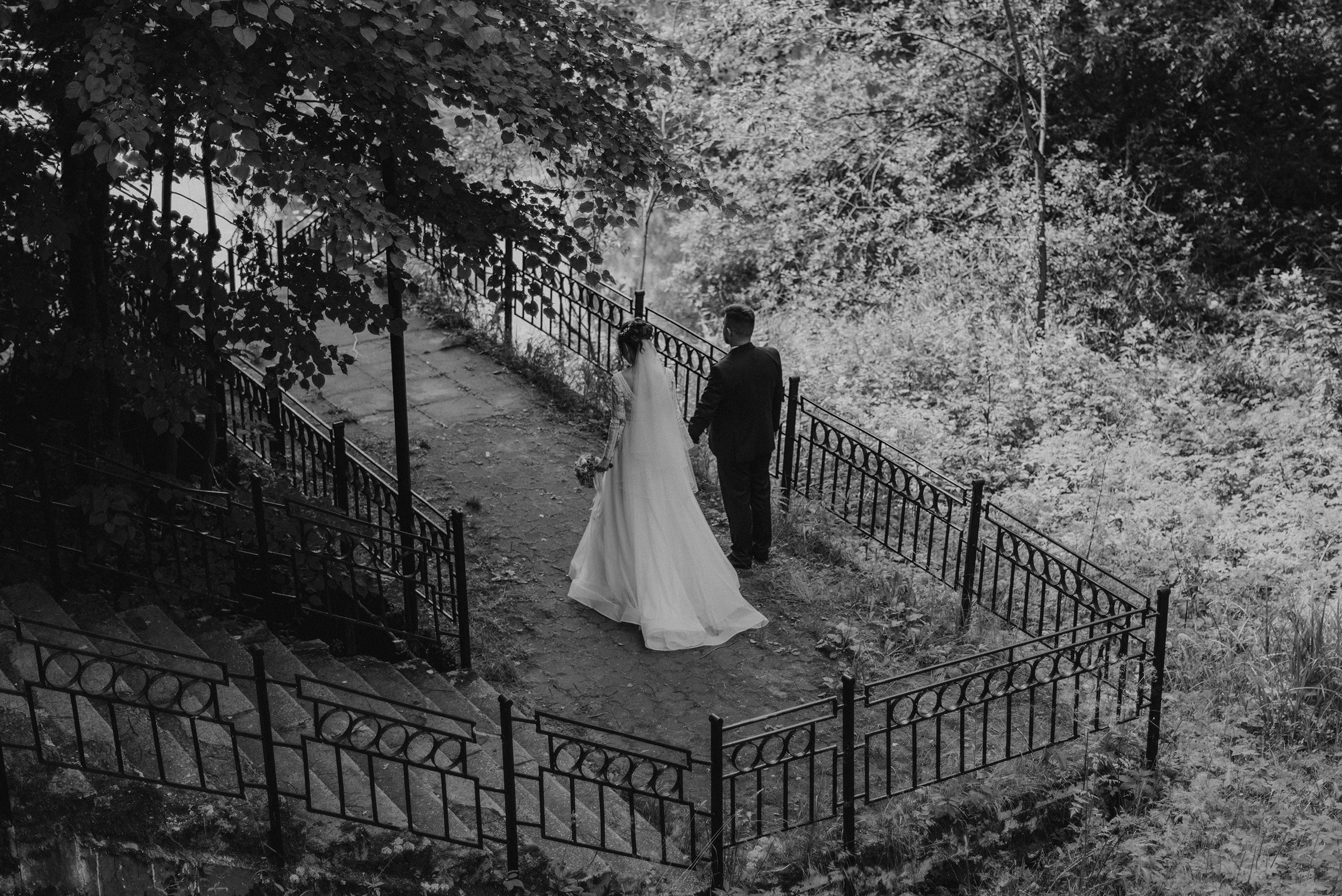 Свадебная фотосессия Ани и Андрея в Валуево. Свадебный и индивидуальный фотограф Никита Роут | Москва