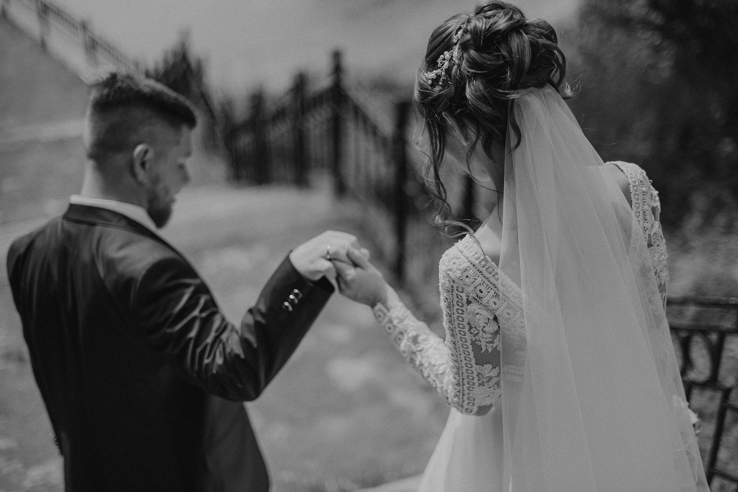 Свадебная фотосессия Ани и Андрея в Валуево. Свадебный и индивидуальный фотограф Никита Роут | Москва