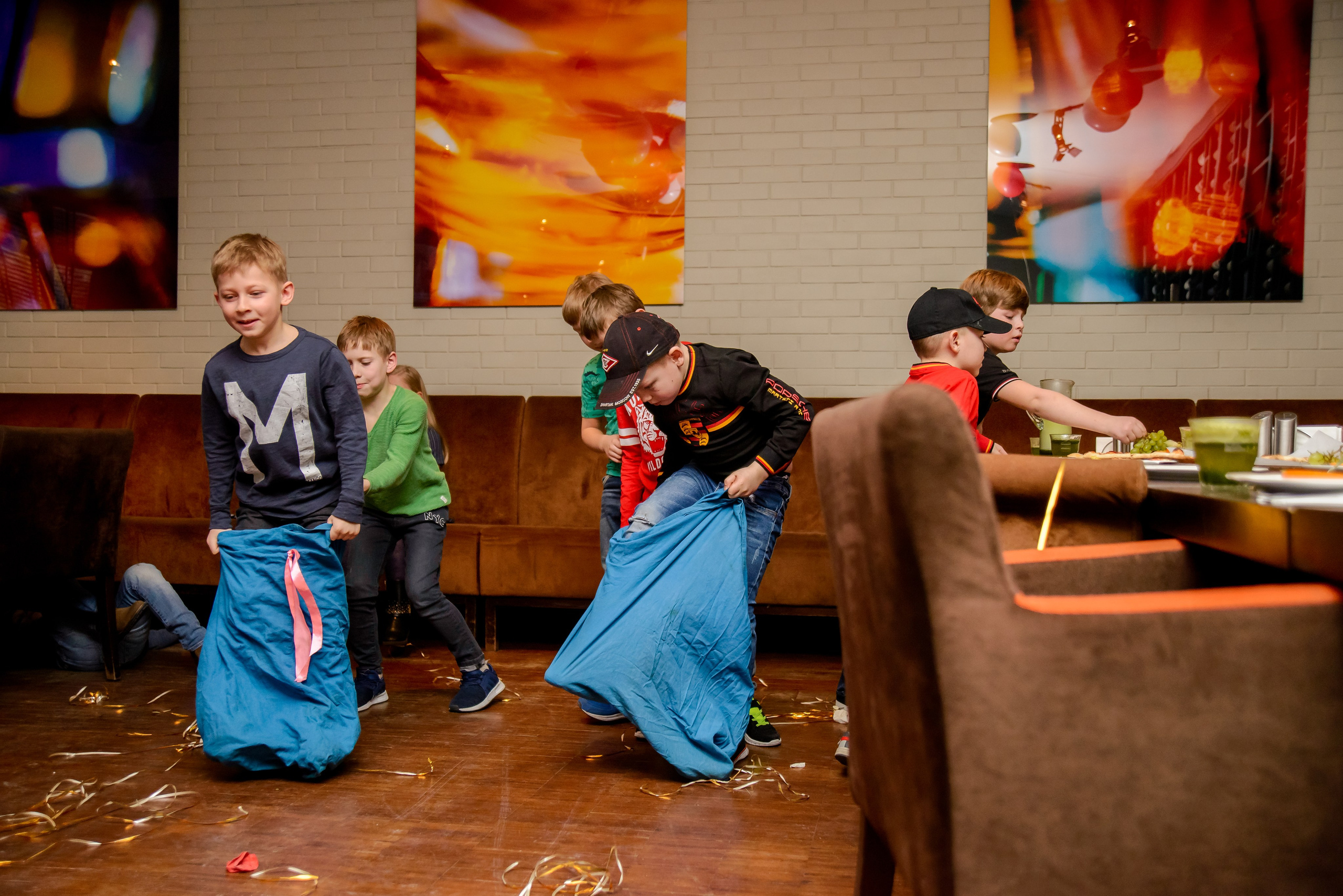 Детский день рождения в ресторане