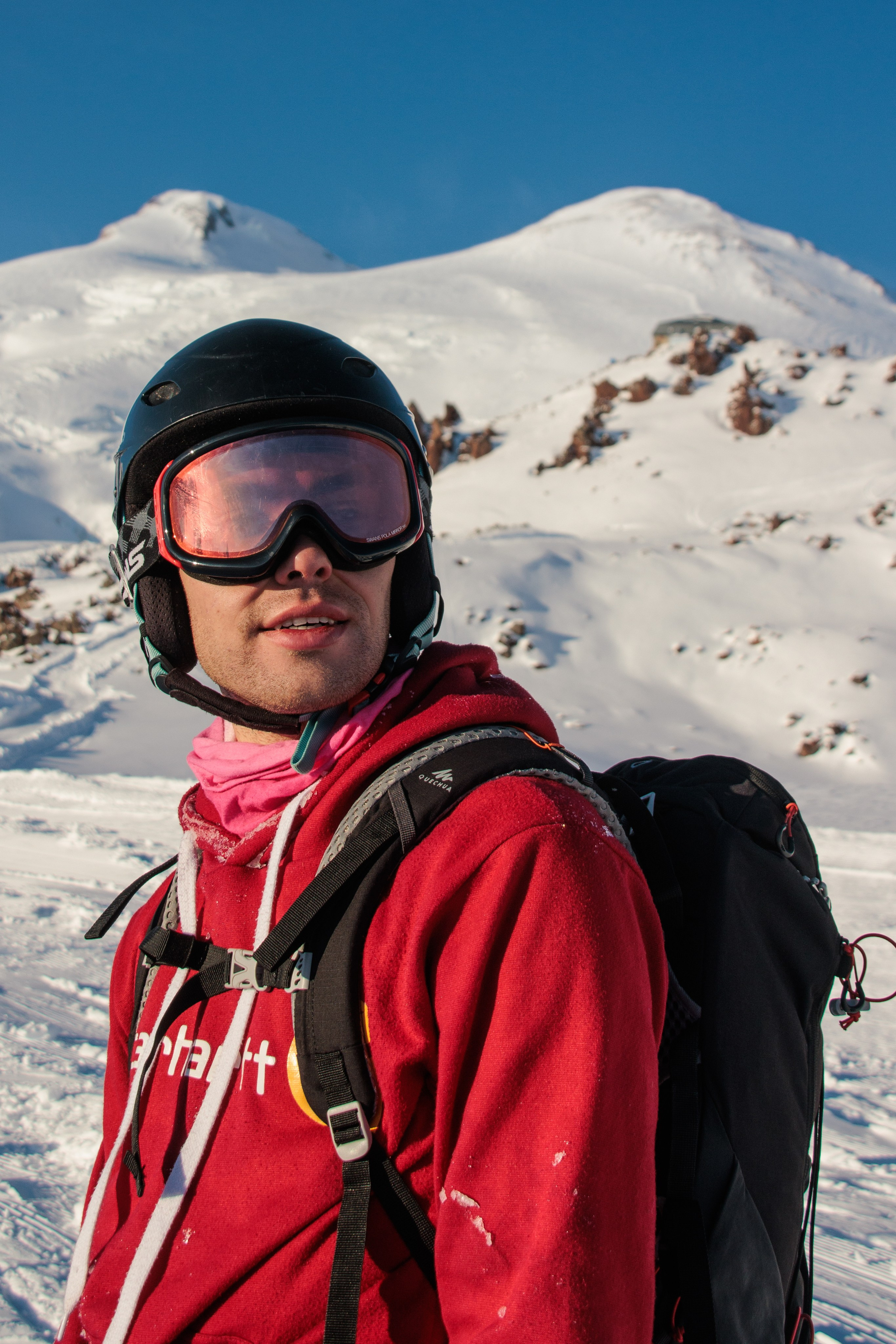 Эльбрус / зима. Фотограф на трекинг и восхождение Эльбрус, Приэльбрусье. Елизавета Бобок