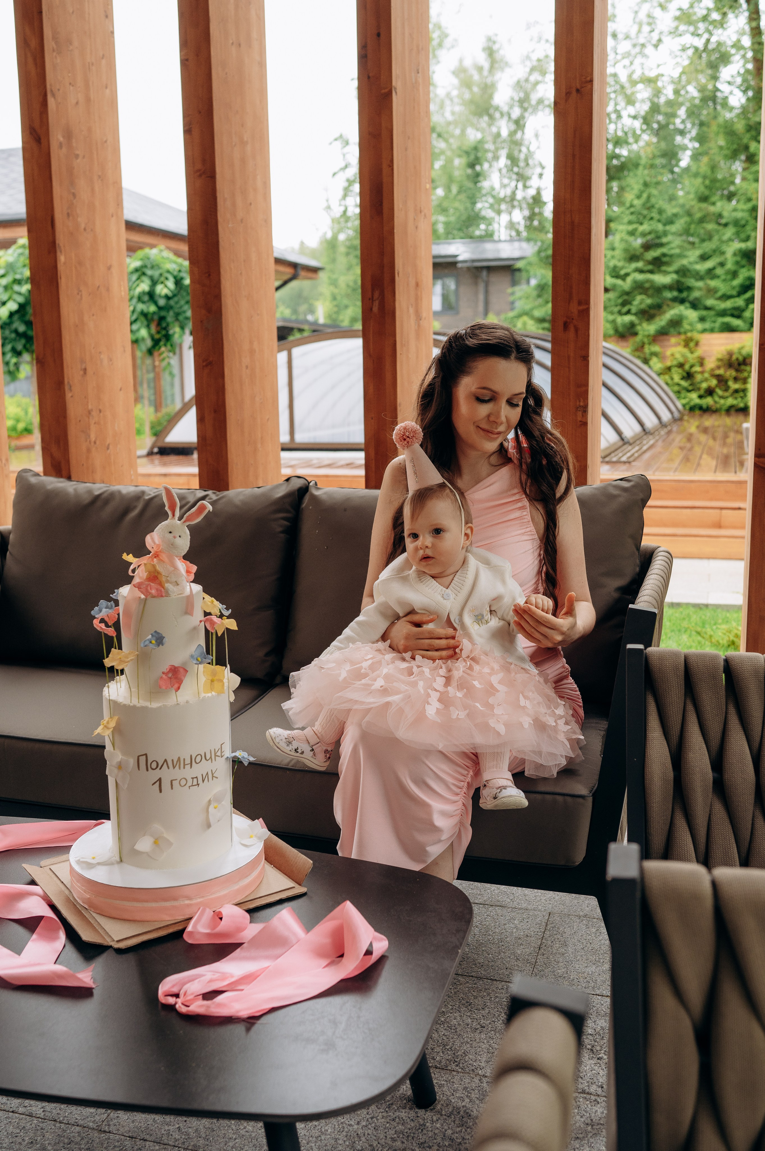 Полине годик. Семейный фотограф Одинцово Москва Кулакова Екатерина