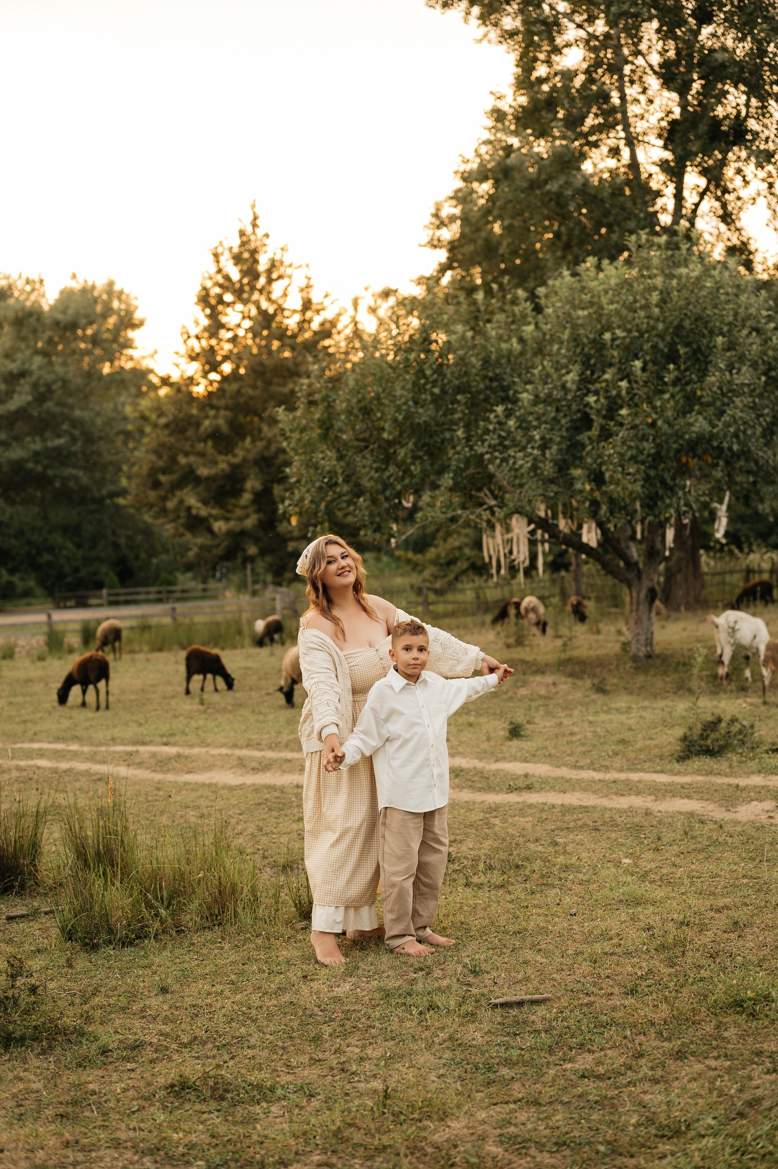 Семейная фотосессия на ферме. Свадебный и семейный фотограф в Краснодаре Алина Мельник