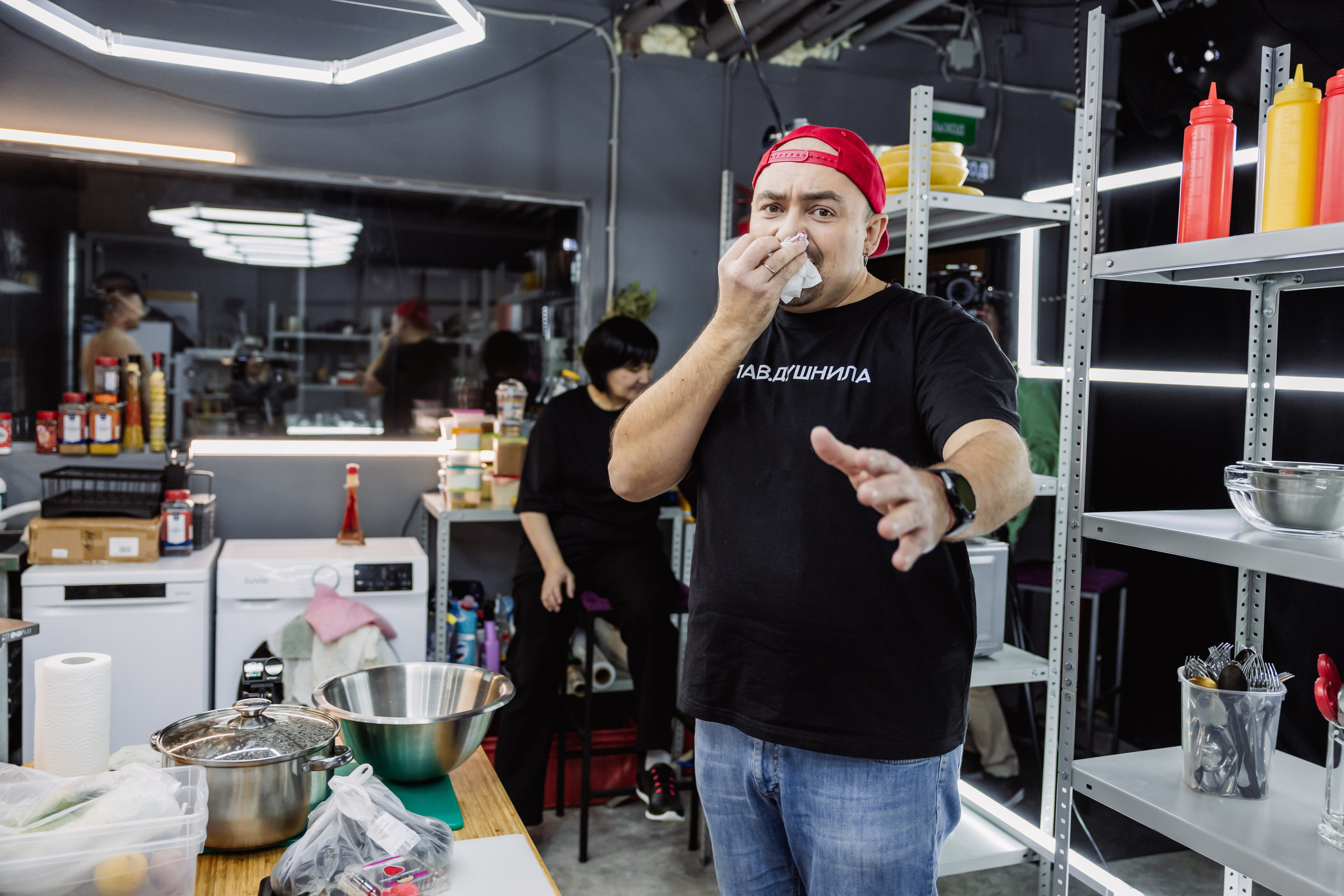 «Черная кухня», г. Москва, телеканал «Кухня». ФОТОГРАФ ИРИНА ШАМАТАВА