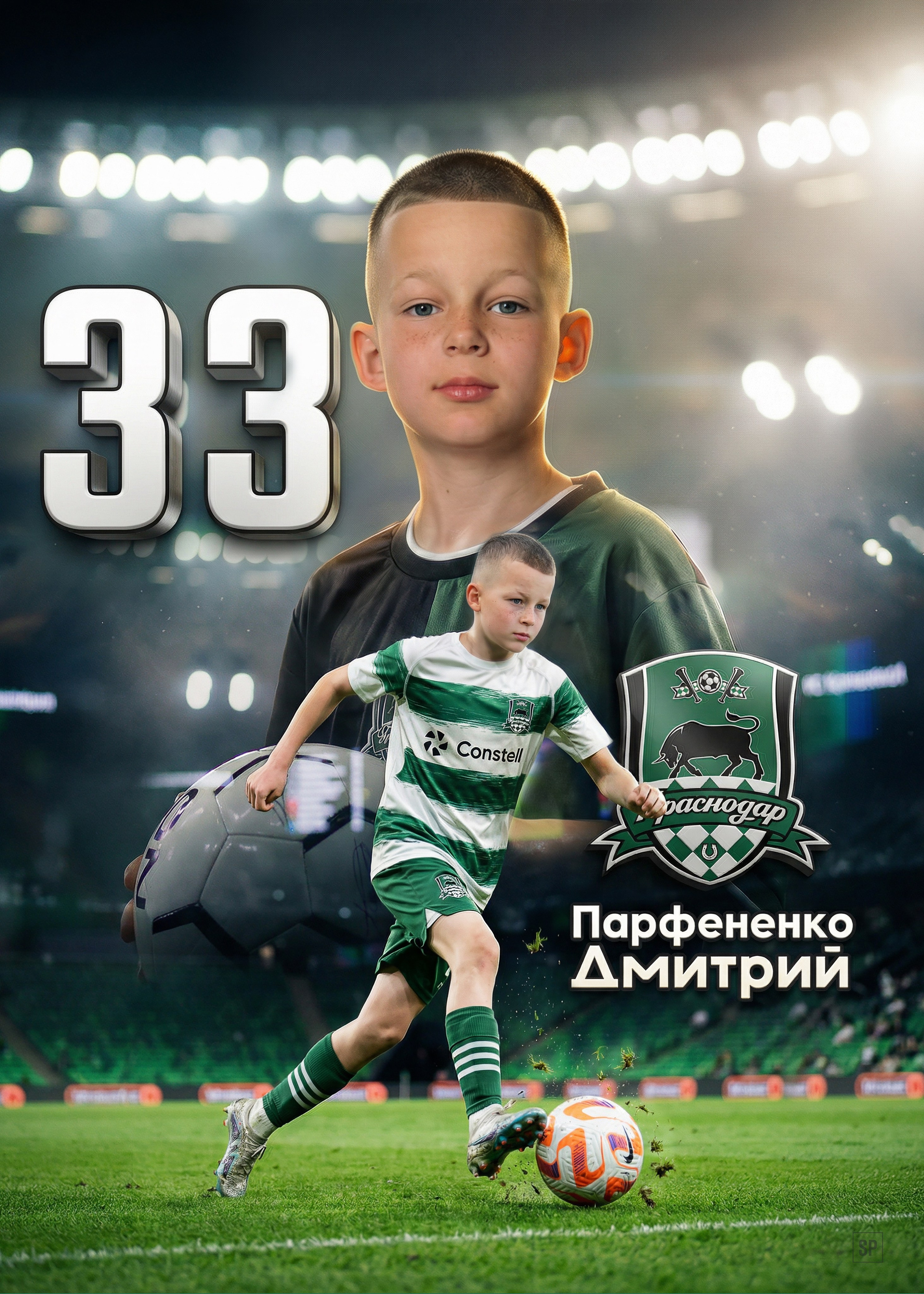 Футбол. Sosnovsky Posters — постеры по фото на заказ