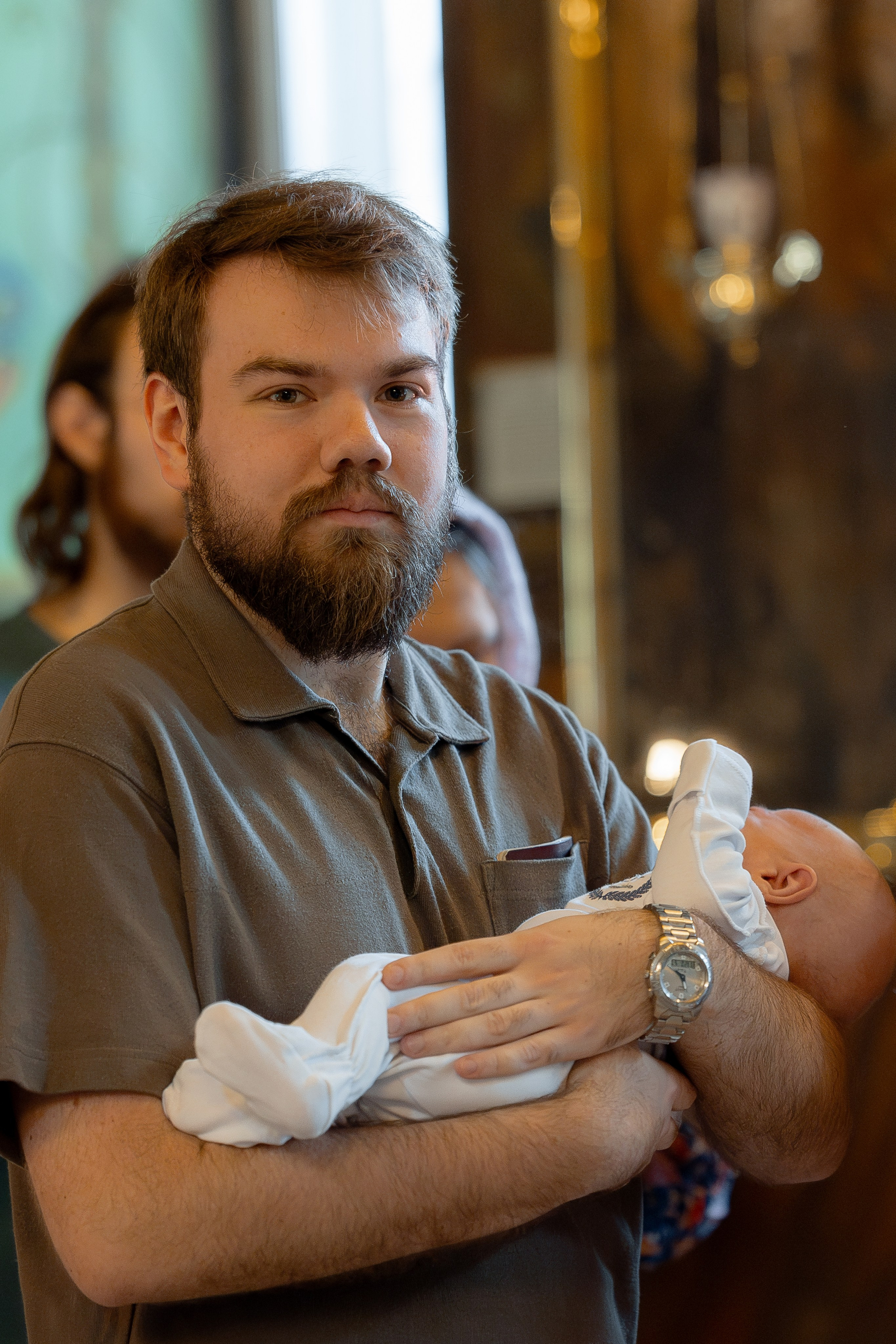 Таинство крещения Марка. Свадебный фотограф в Москве
