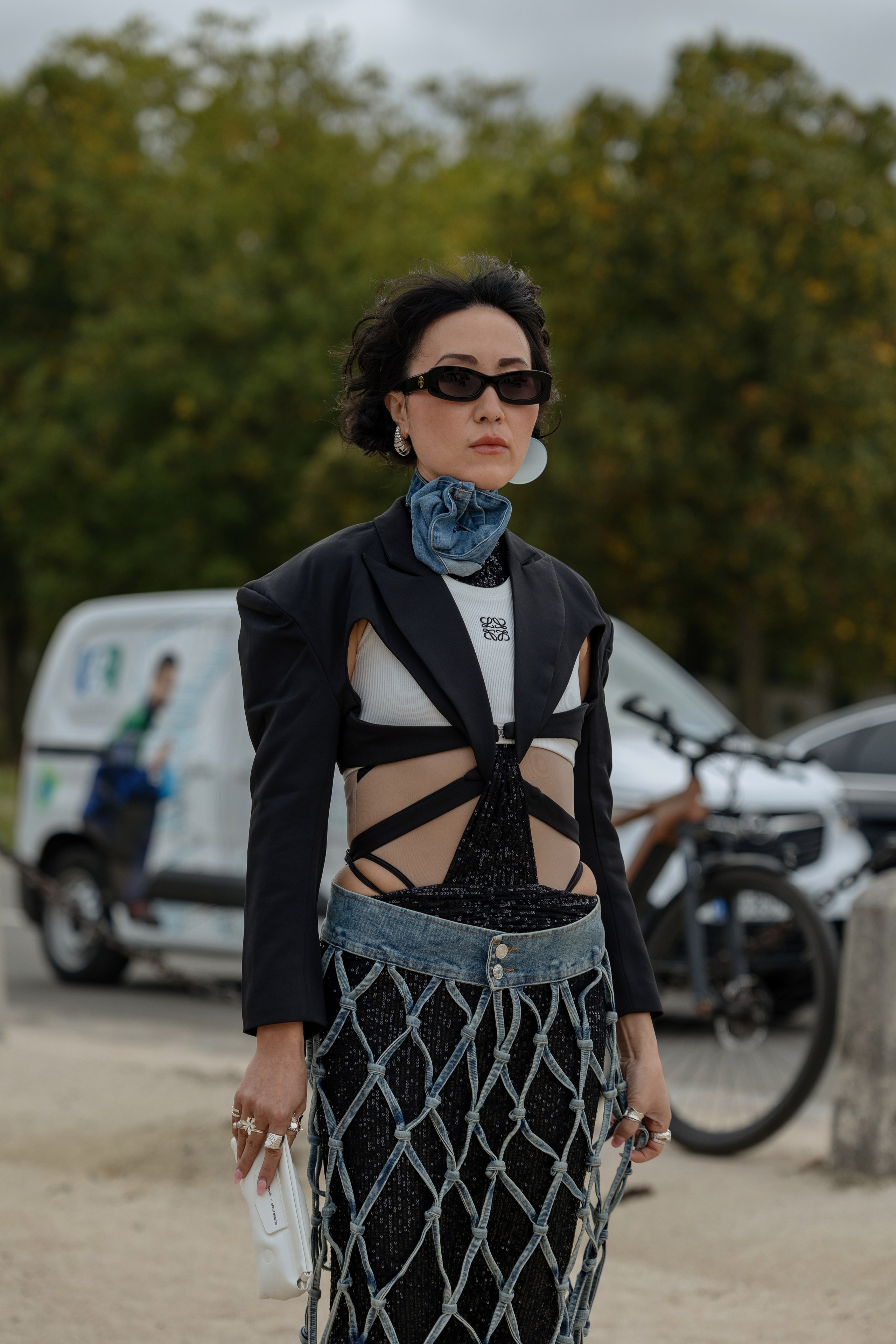 PFW SPRING SUMMER 2024 LOEWE. Photographer in Milan Ivan Goncharov