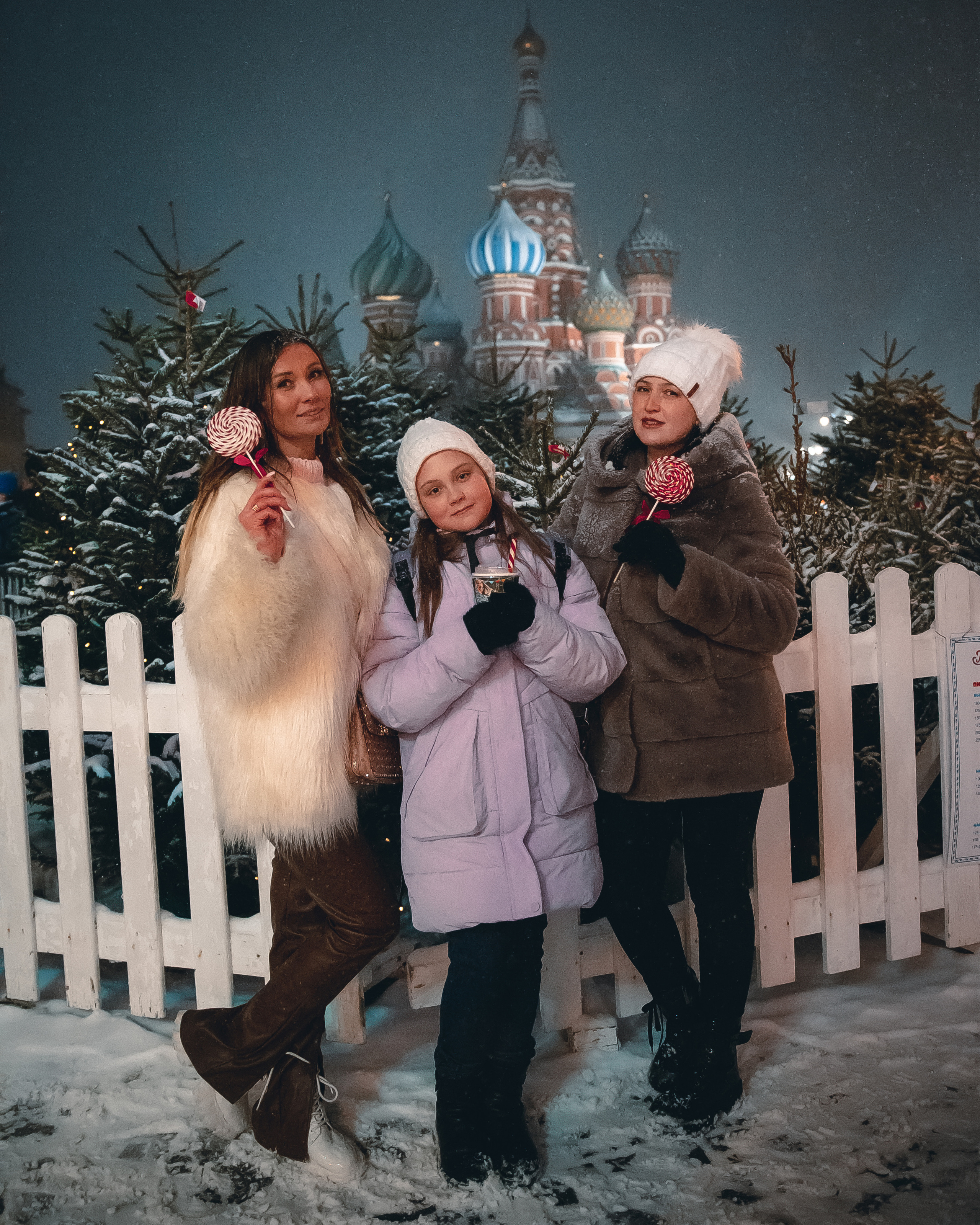 FAMILY — NEW YEAR'S WALK. MOVIE FAMILY PRODUCTION