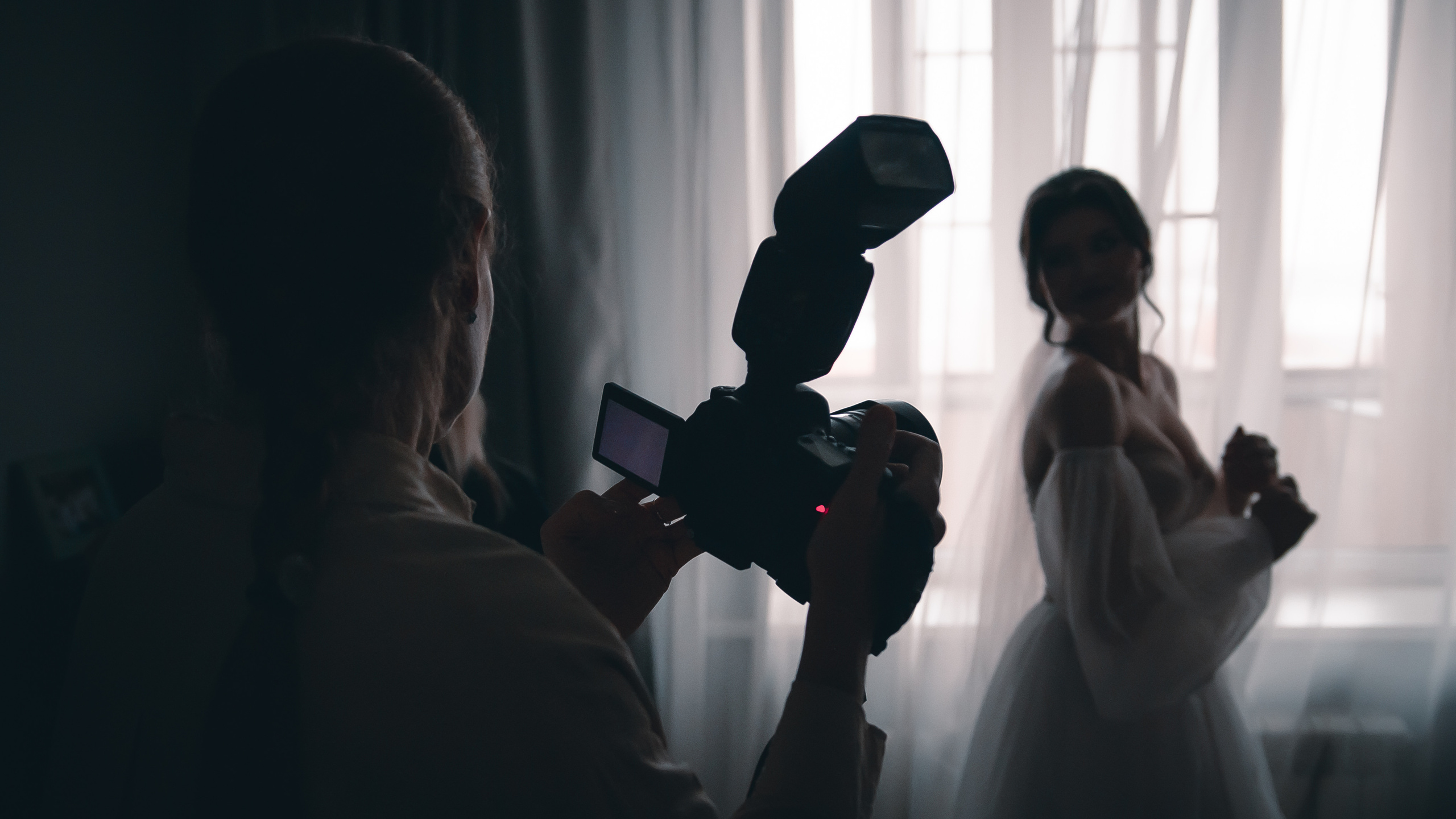 WEEDING — DARIA & VALENTINE. MOVIE FAMILY PRODUCTION