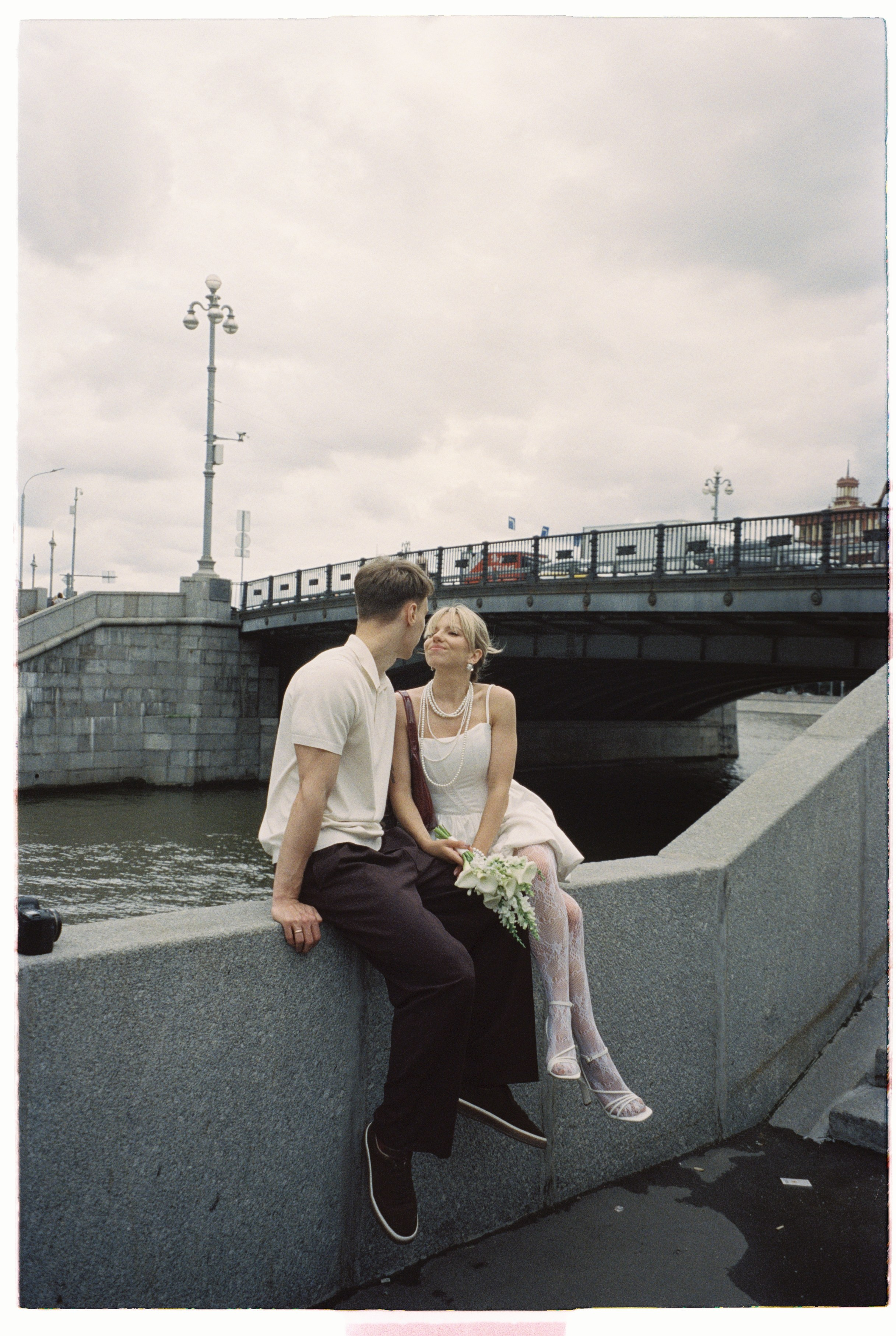 На пленку (Полина и Рома). Фотограф в Москве — Евгения Прокопенко