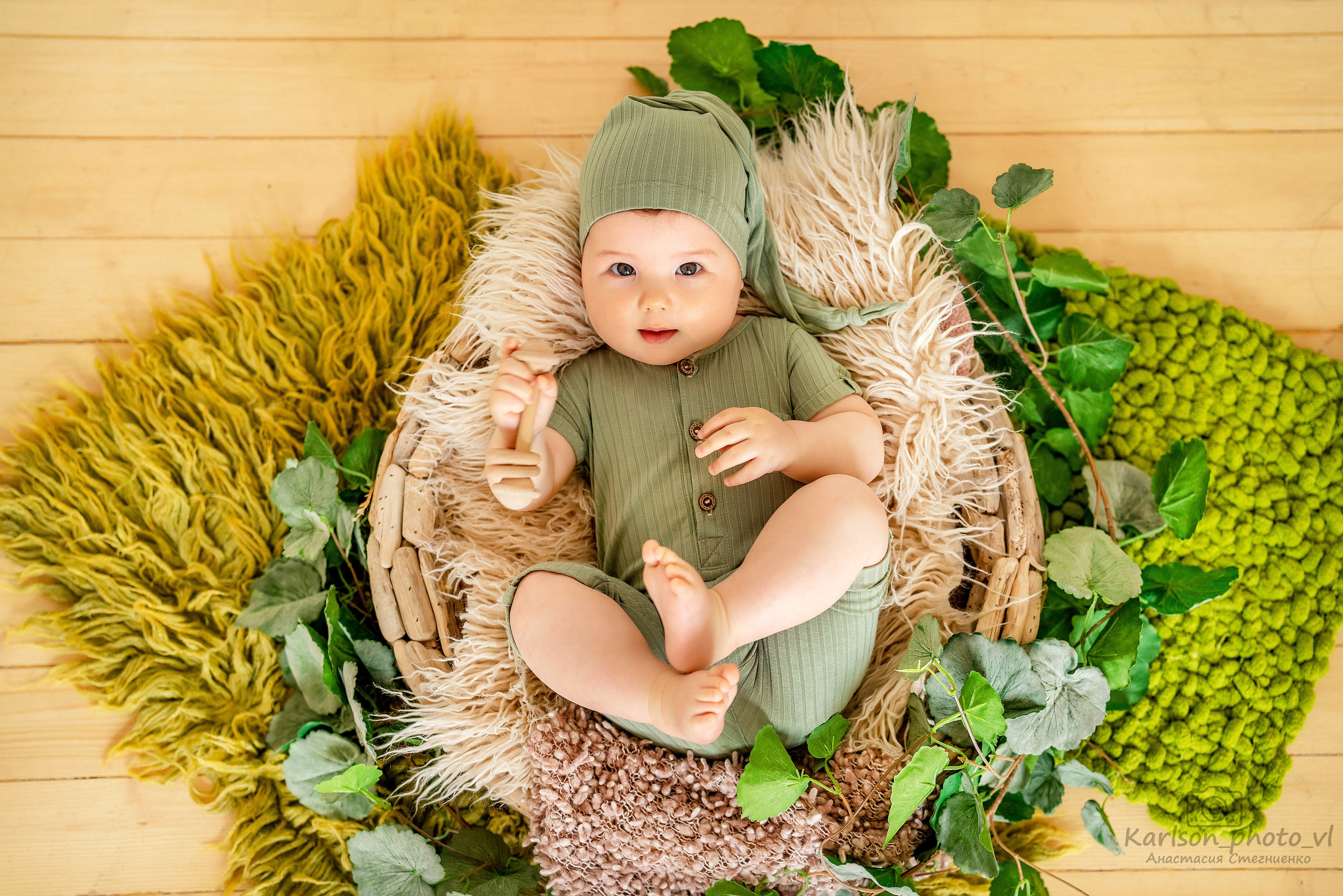 До года. Детский и семейный фотограф в Москве Анастасия Стегниенко