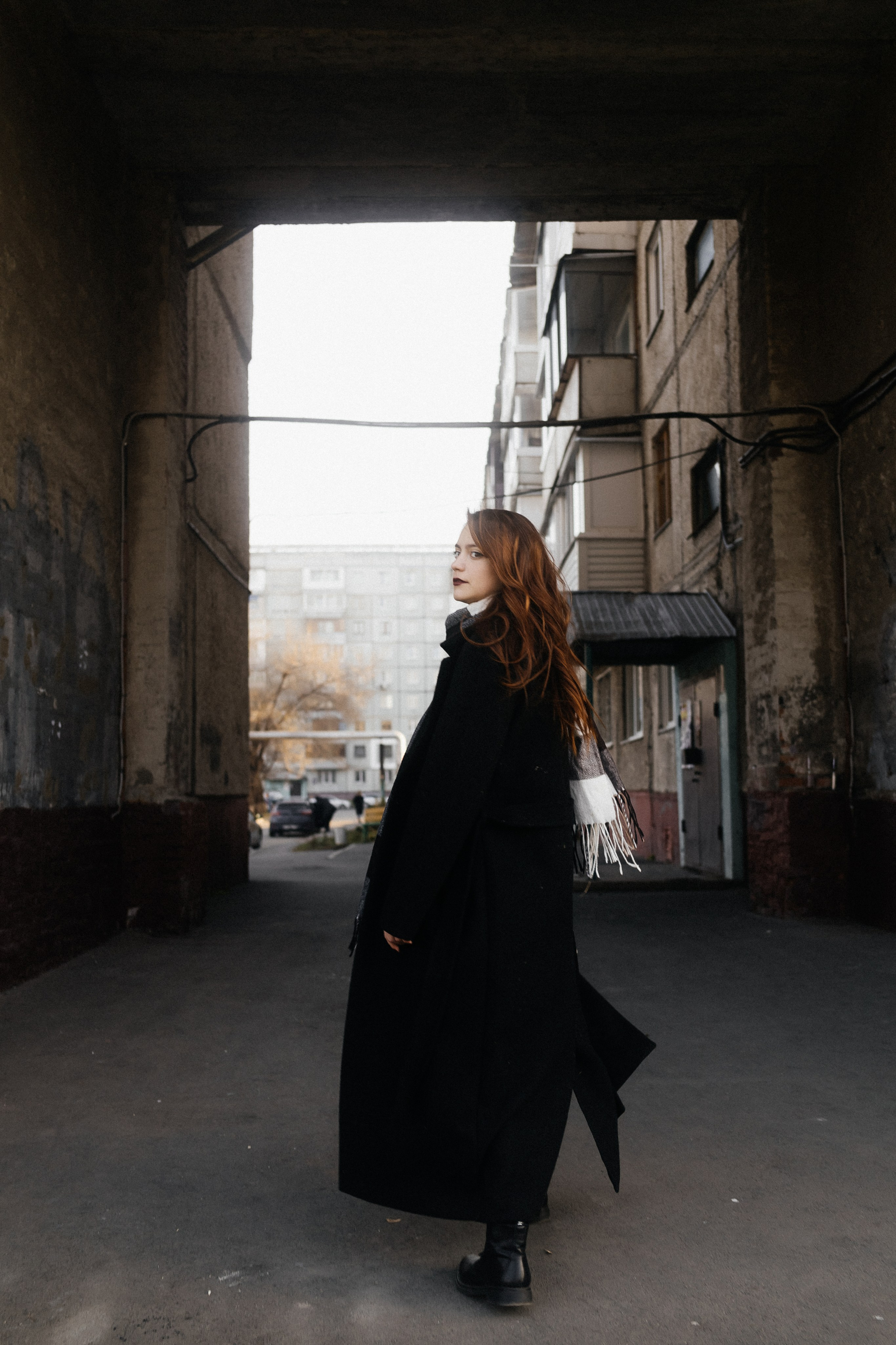 Портретная фотосессия в городе для Анастасии — фотопрогулка