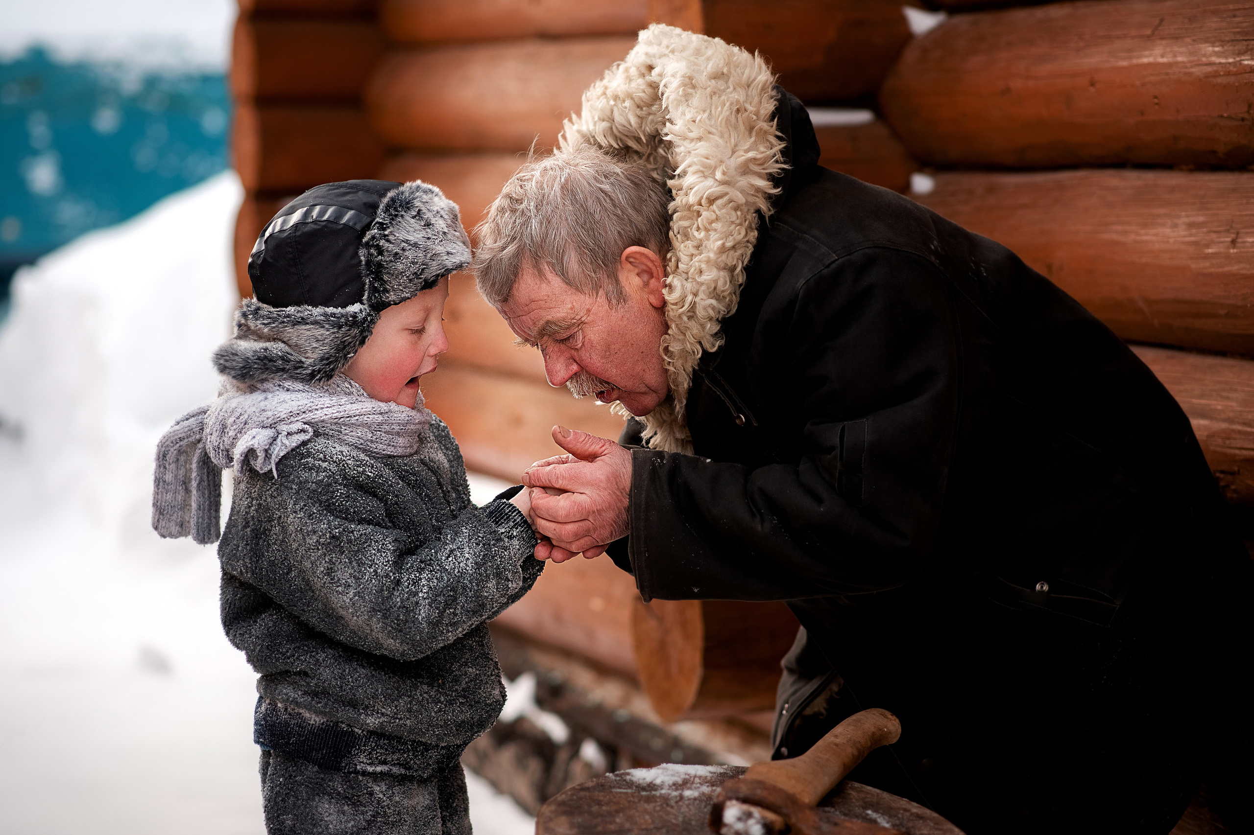 Тематическая семейная фотосессия в деревне. Семейный и детский фотограф в Туле Светлана Воронкова
