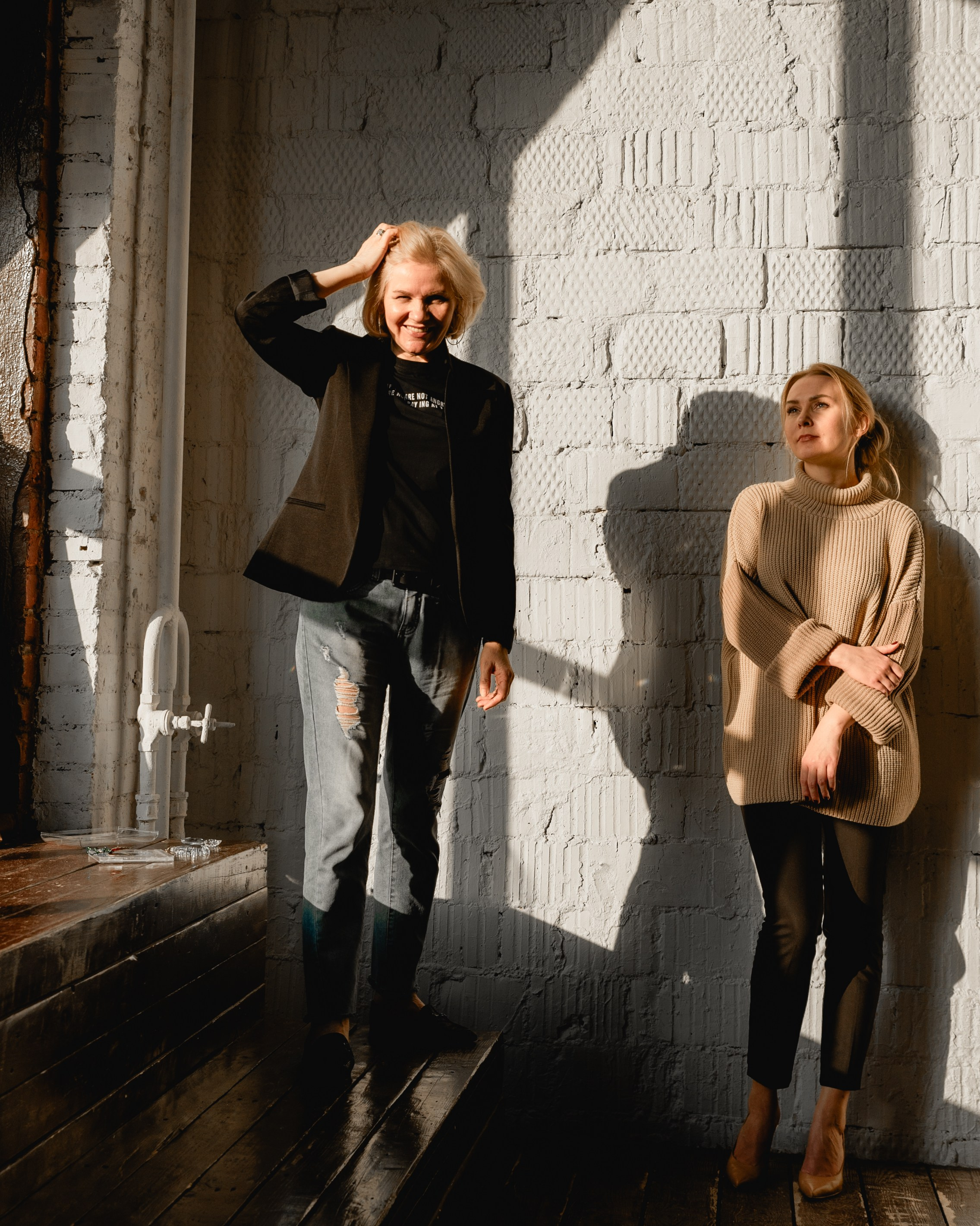 DAUGHTER and MOTHER. Anastasiia Antoniuk portrait, family and couple photographer, Portugal