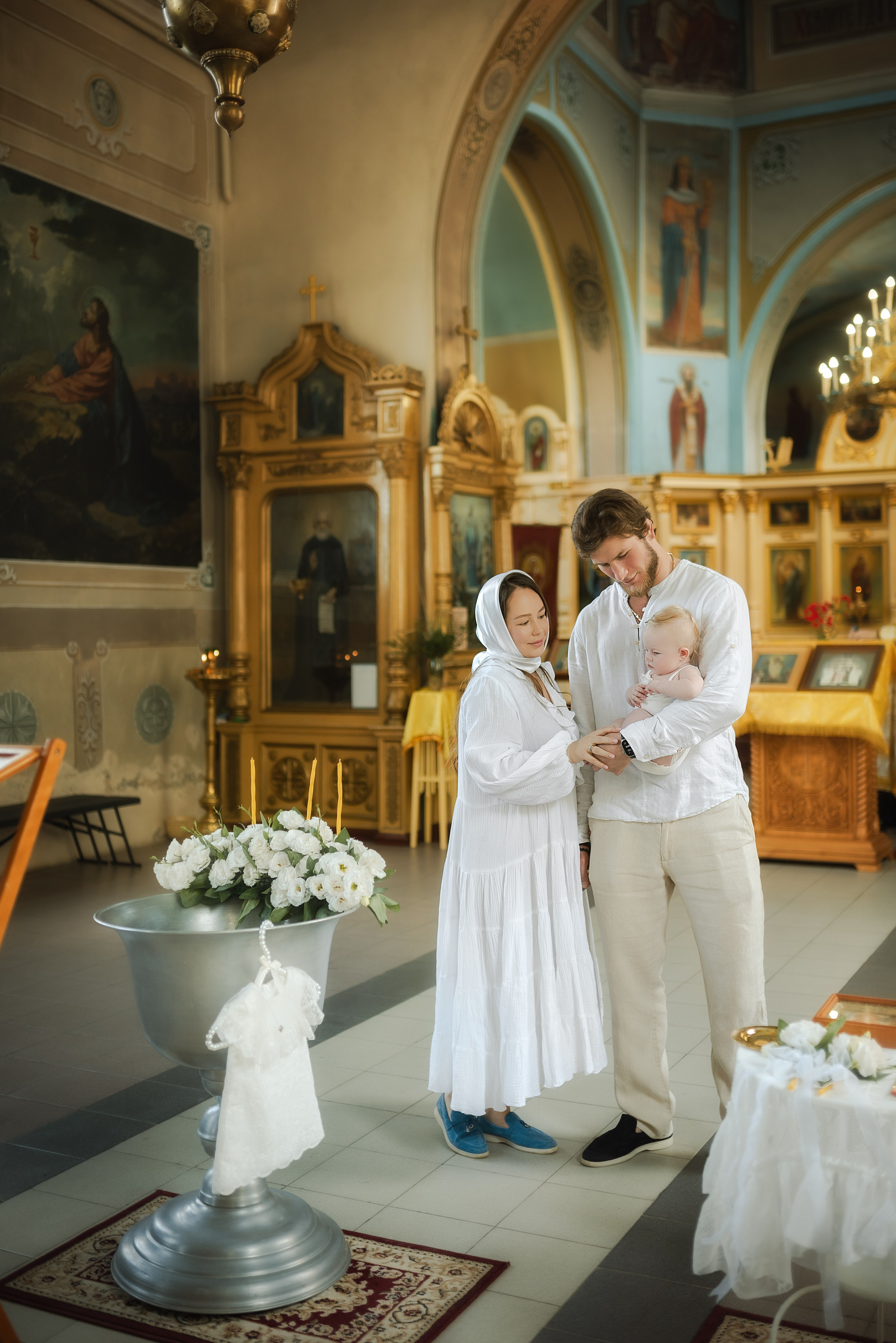 Таинство Крещения. Профессиональный семейный и церковный фотограф в Ростове-на-Дону